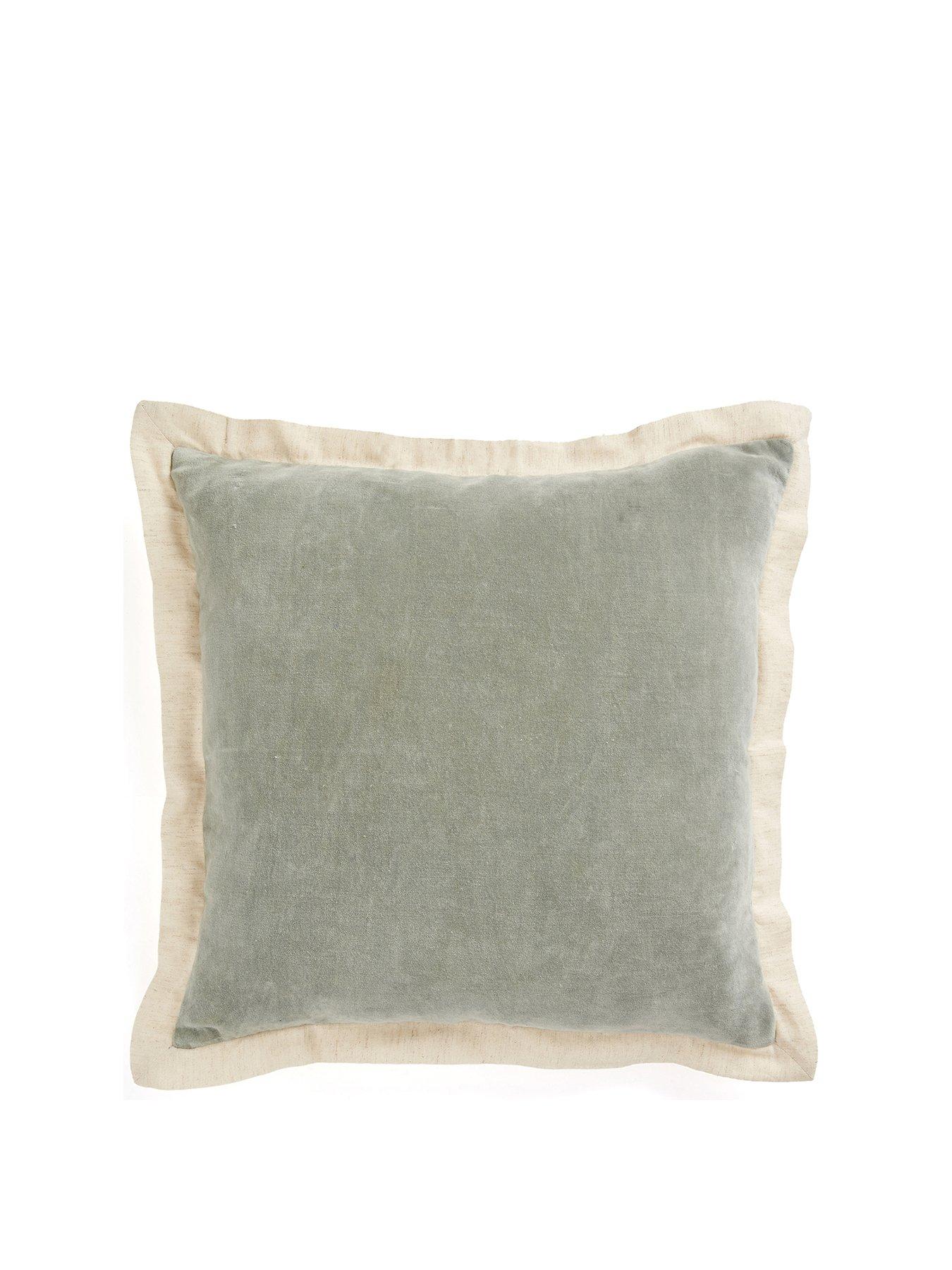 Image 2 of 5 of Michelle Keegan Home Velvet Frame Cushion