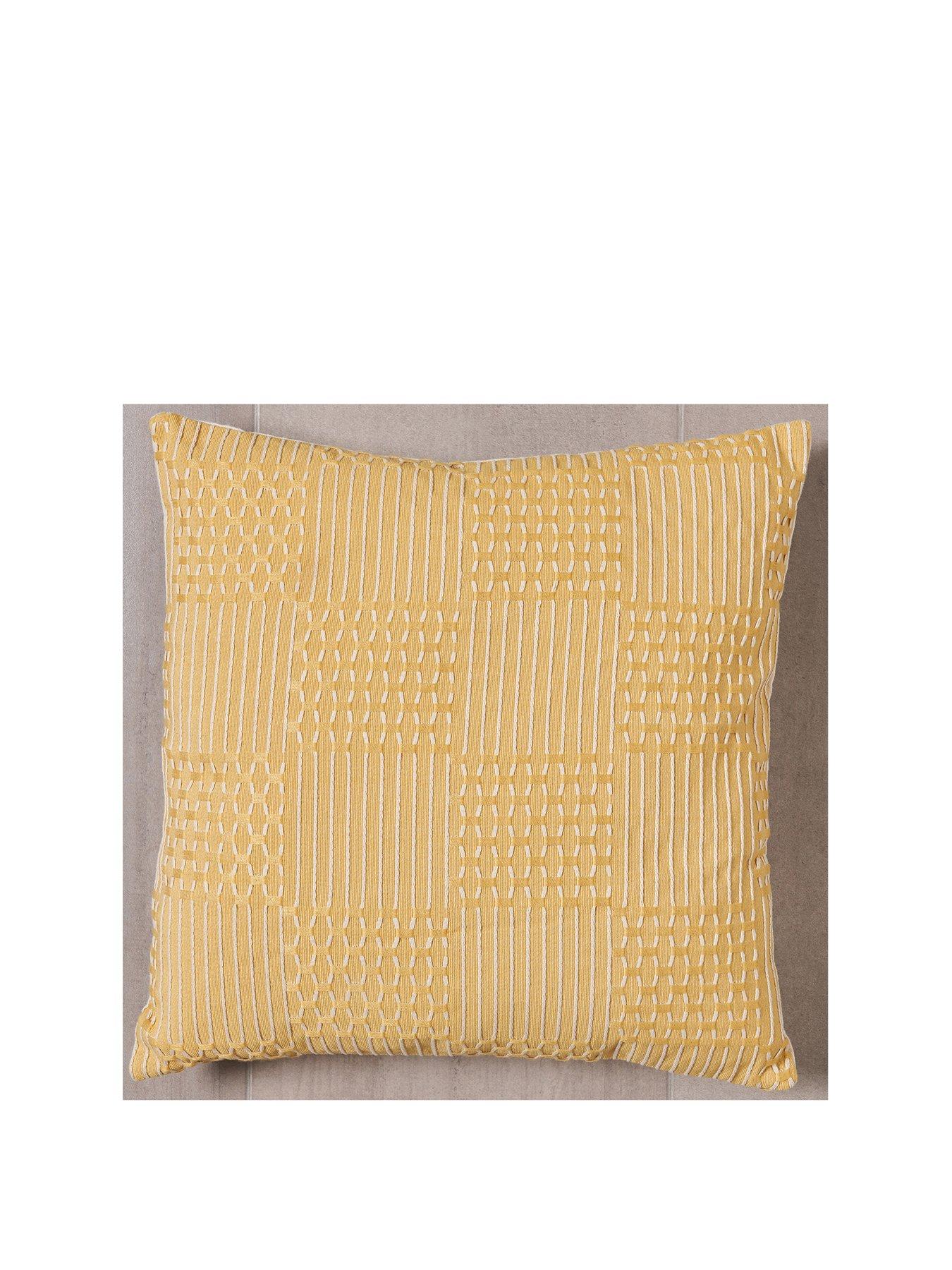Image 2 of 5 of The Very Collection Checker Jacquard Cushion