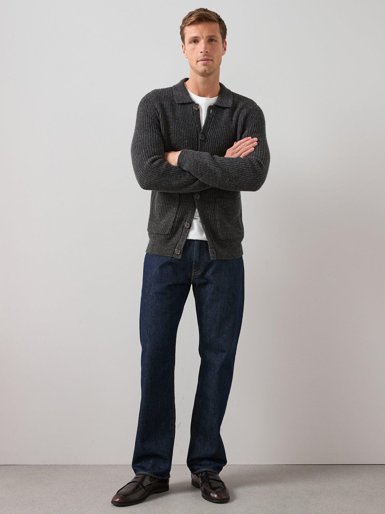 the-very-collection-supersoft-button-thru-cardigan-charcoalback