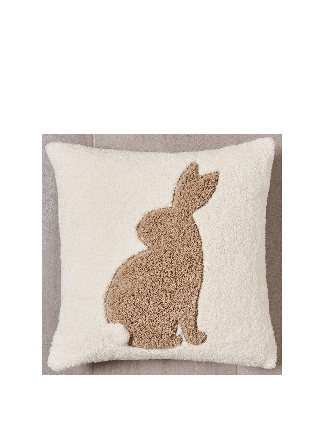 Image 2 of 5 of The Very Collection Tufted Bunny Cushion
