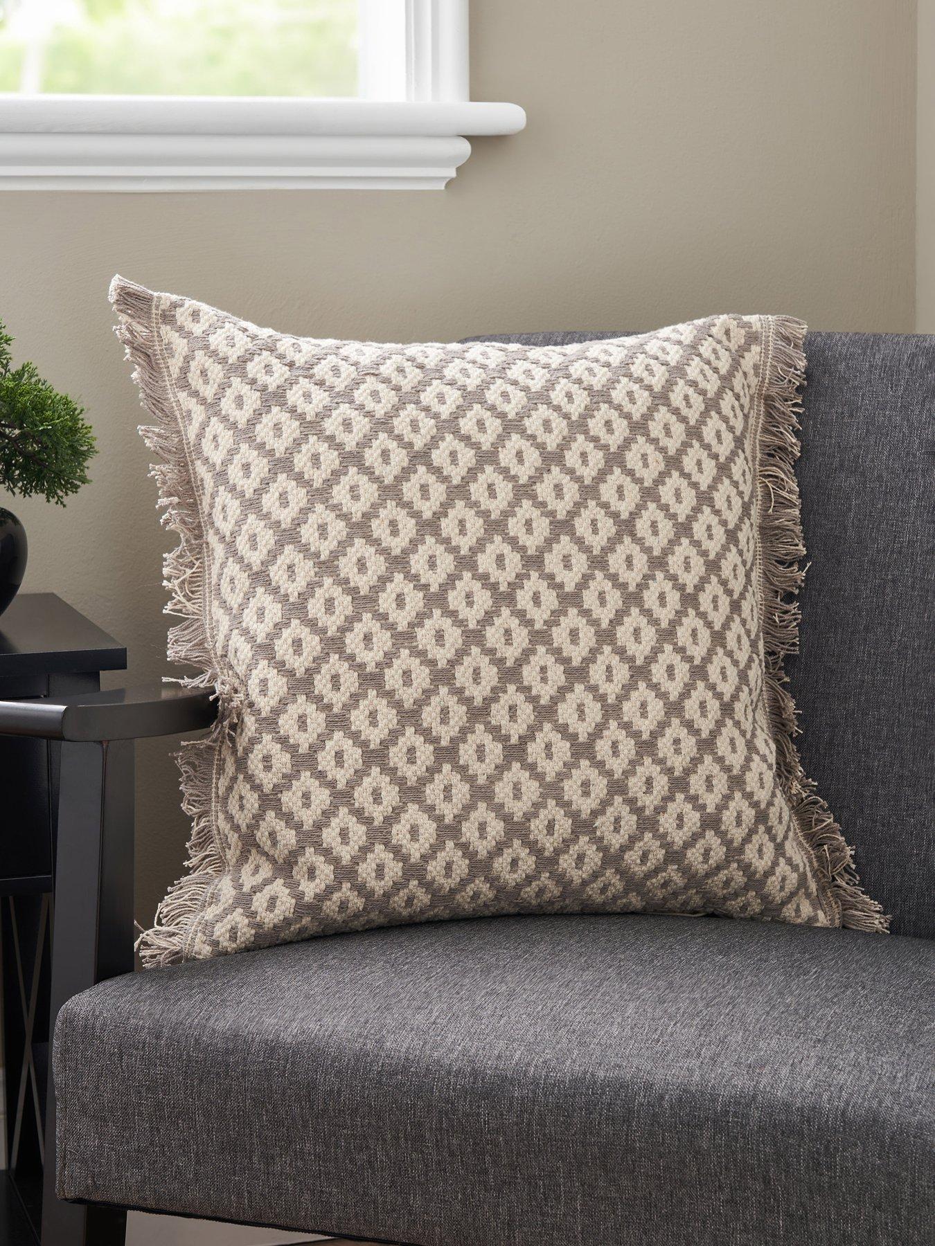 The Very Collection Loft Diamonds Cushion