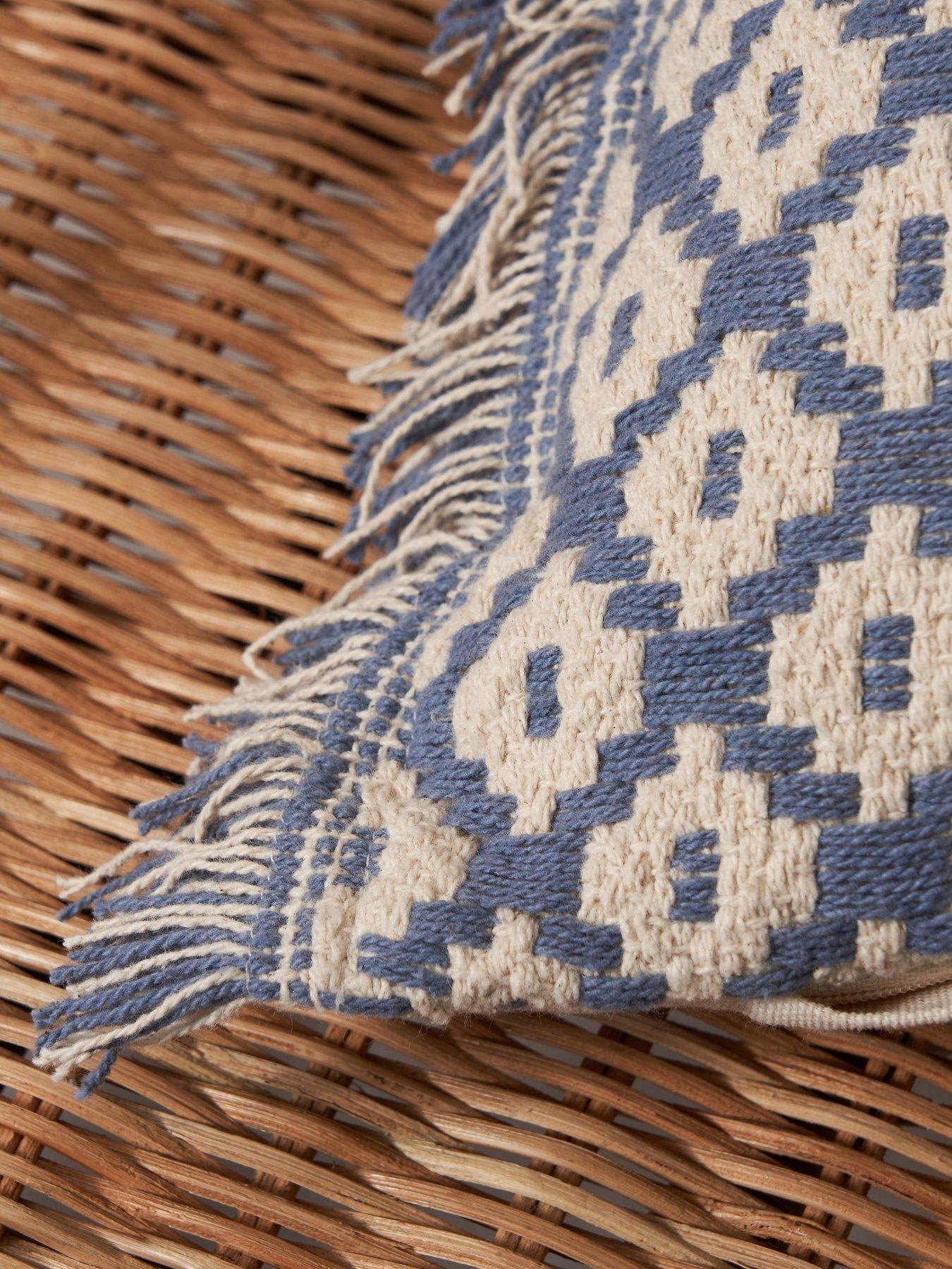 Image 4 of 7 of The Very Collection Loft Diamonds Cushion