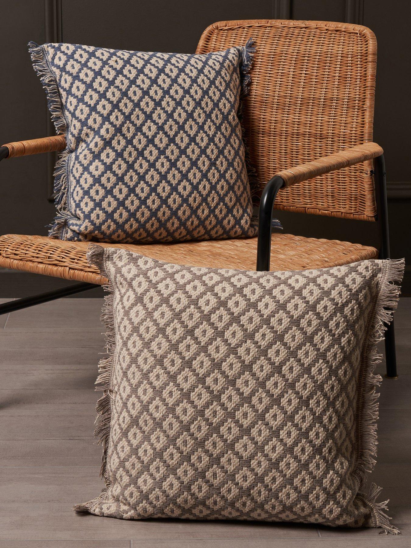Image 5 of 7 of The Very Collection Loft Diamonds Cushion