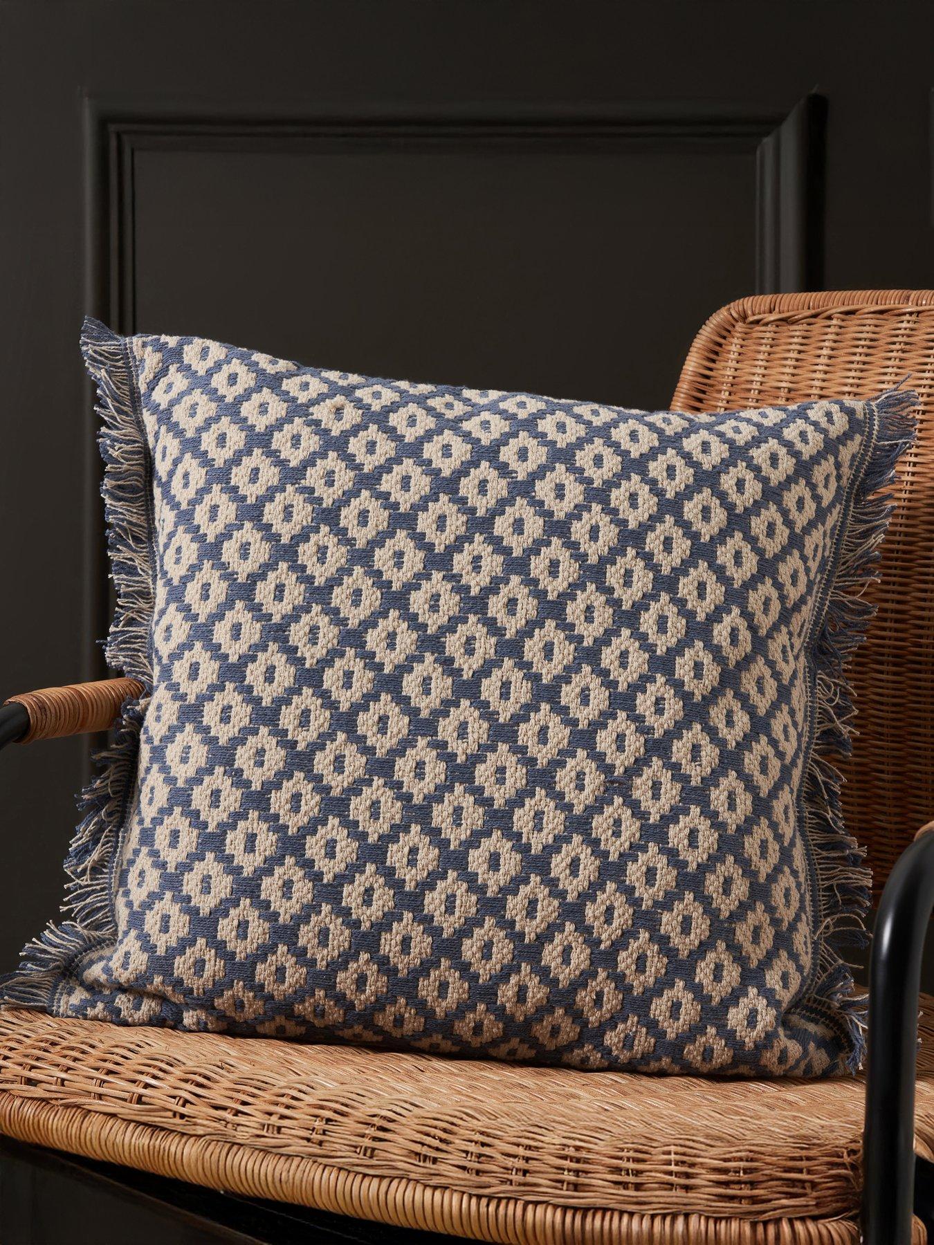 Image 6 of 7 of The Very Collection Loft Diamonds Cushion