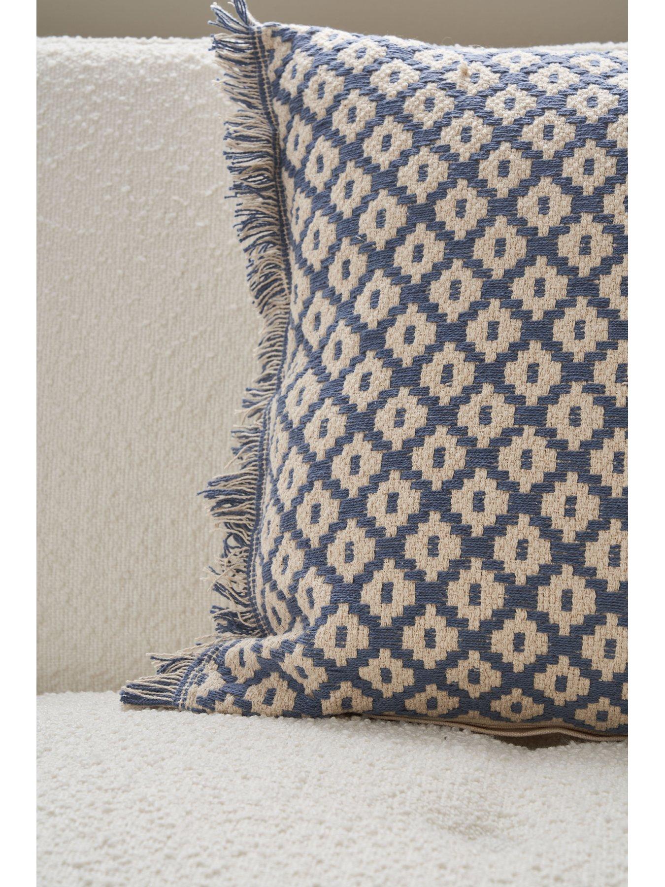 Image 7 of 7 of The Very Collection Loft Diamonds Cushion