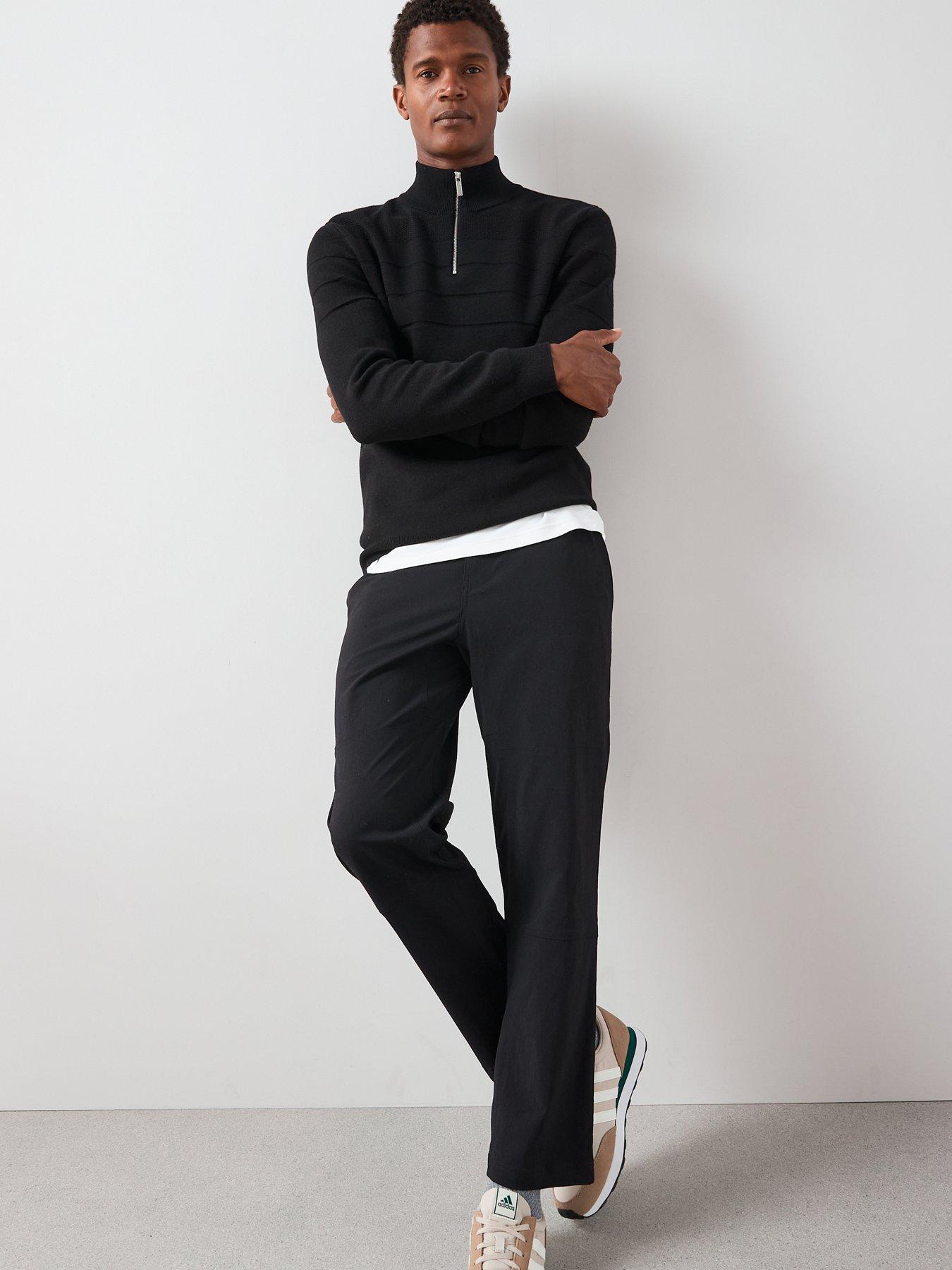 the-very-collection-textured-stripe-14-zip-with-cotton-blackback