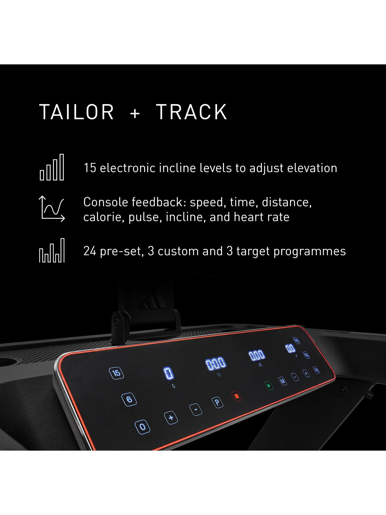 Image 3 of 8 of adidas T-23 Treadmill - Black
