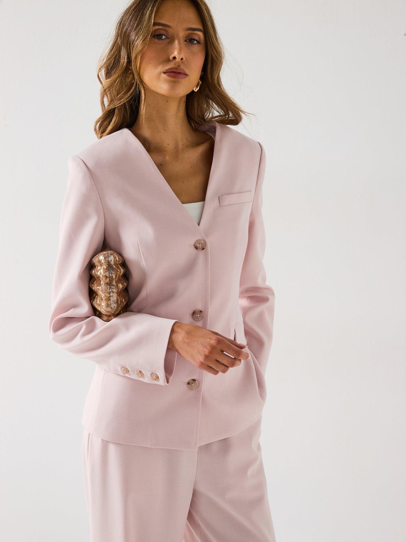 six-stories-collarless-tailored-jacket-pinkback