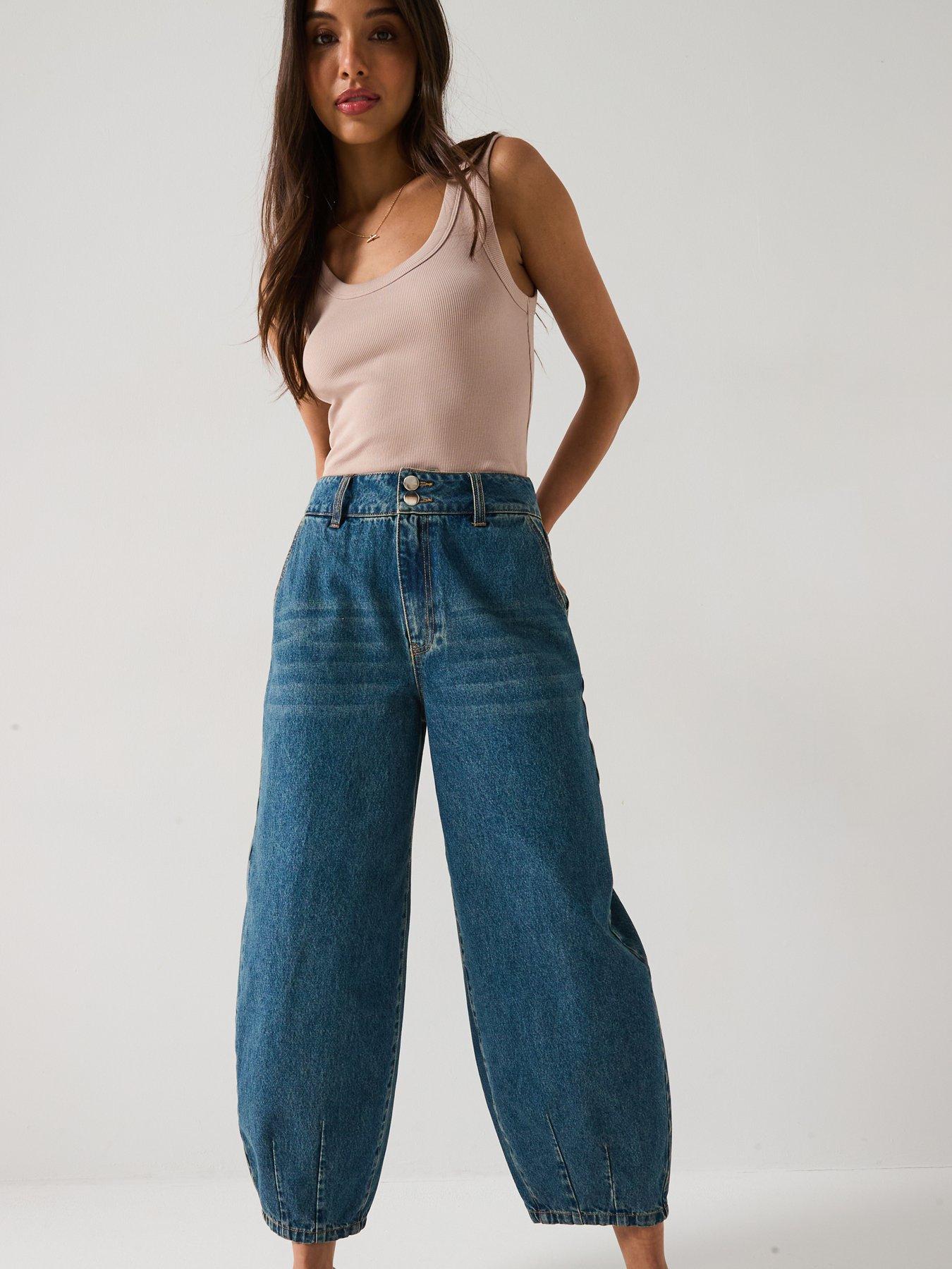 the-very-collection-double-button-barrel-leg-jeans-mid-washdetail