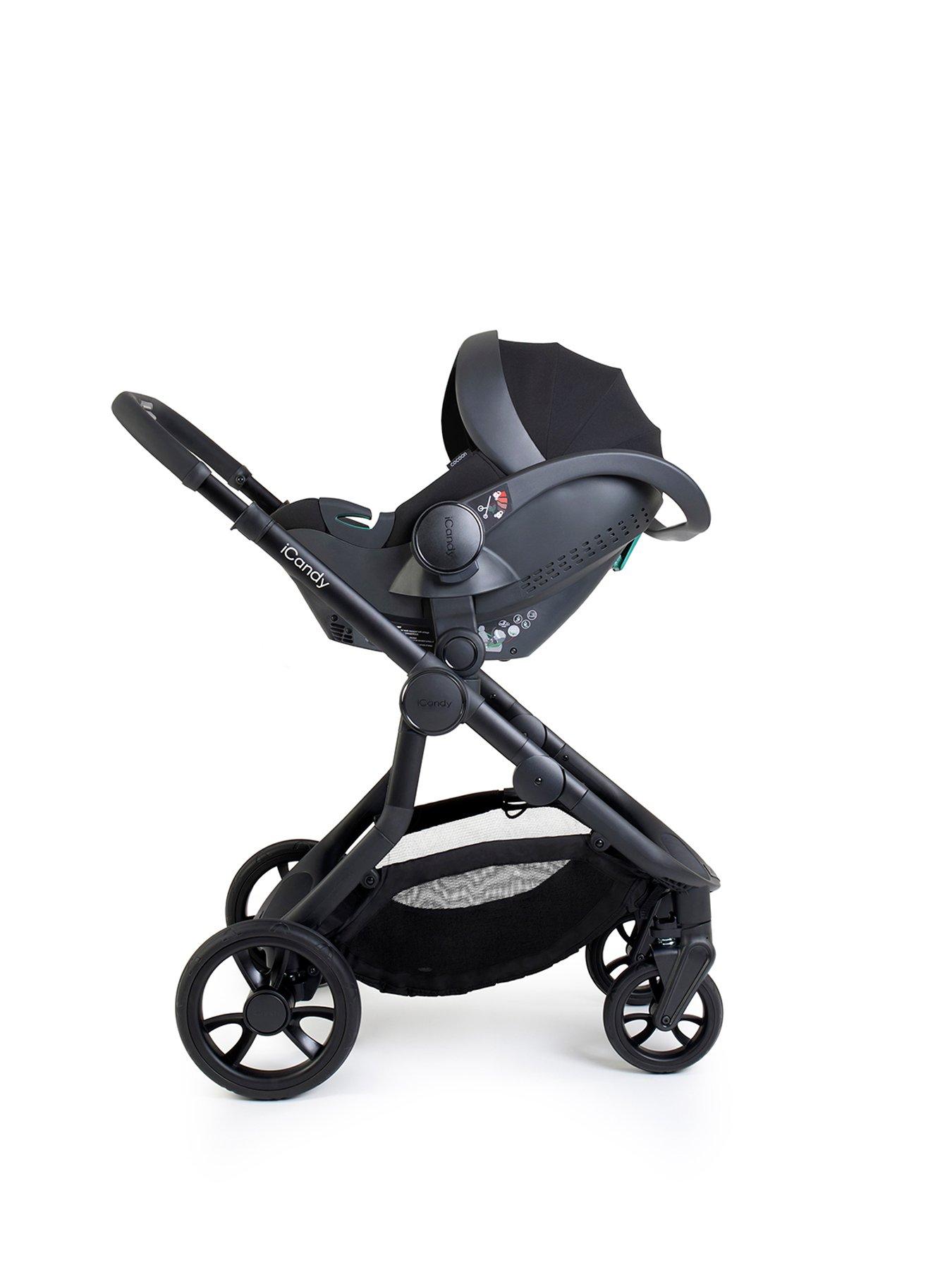 Image 3 of 8 of iCandy Orange 4 Travel System with Cocoon 360 Car Seat - Glacier