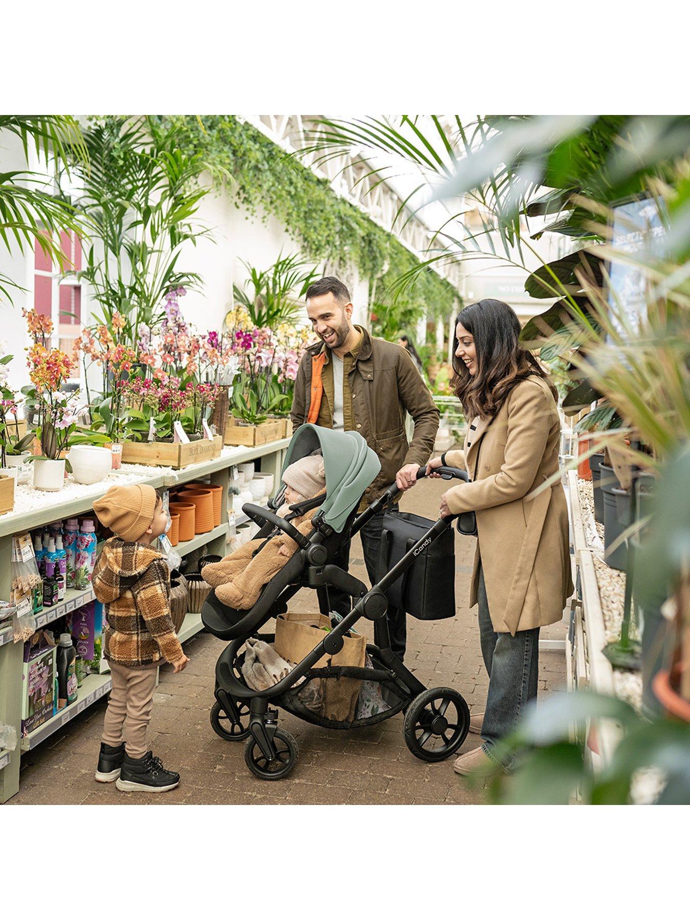 Image 7 of 8 of iCandy Orange 4 Travel System with Cocoon 360 Car Seat - Glacier