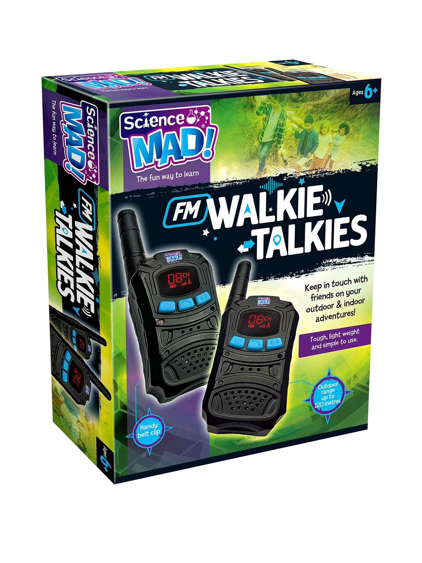 Image 1 of 2 of Science Mad Science Mad FM Walkie Talkies