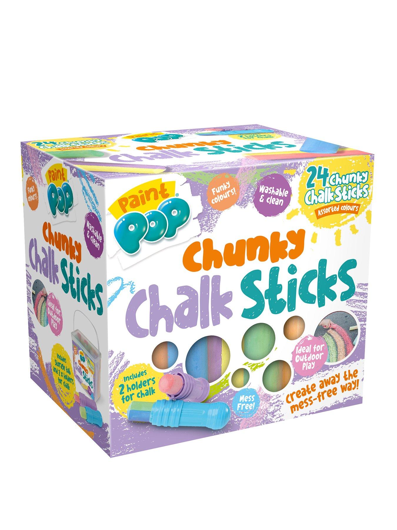 Paint Pop Paint Pop Chunky Chalk Sticks 24pk
