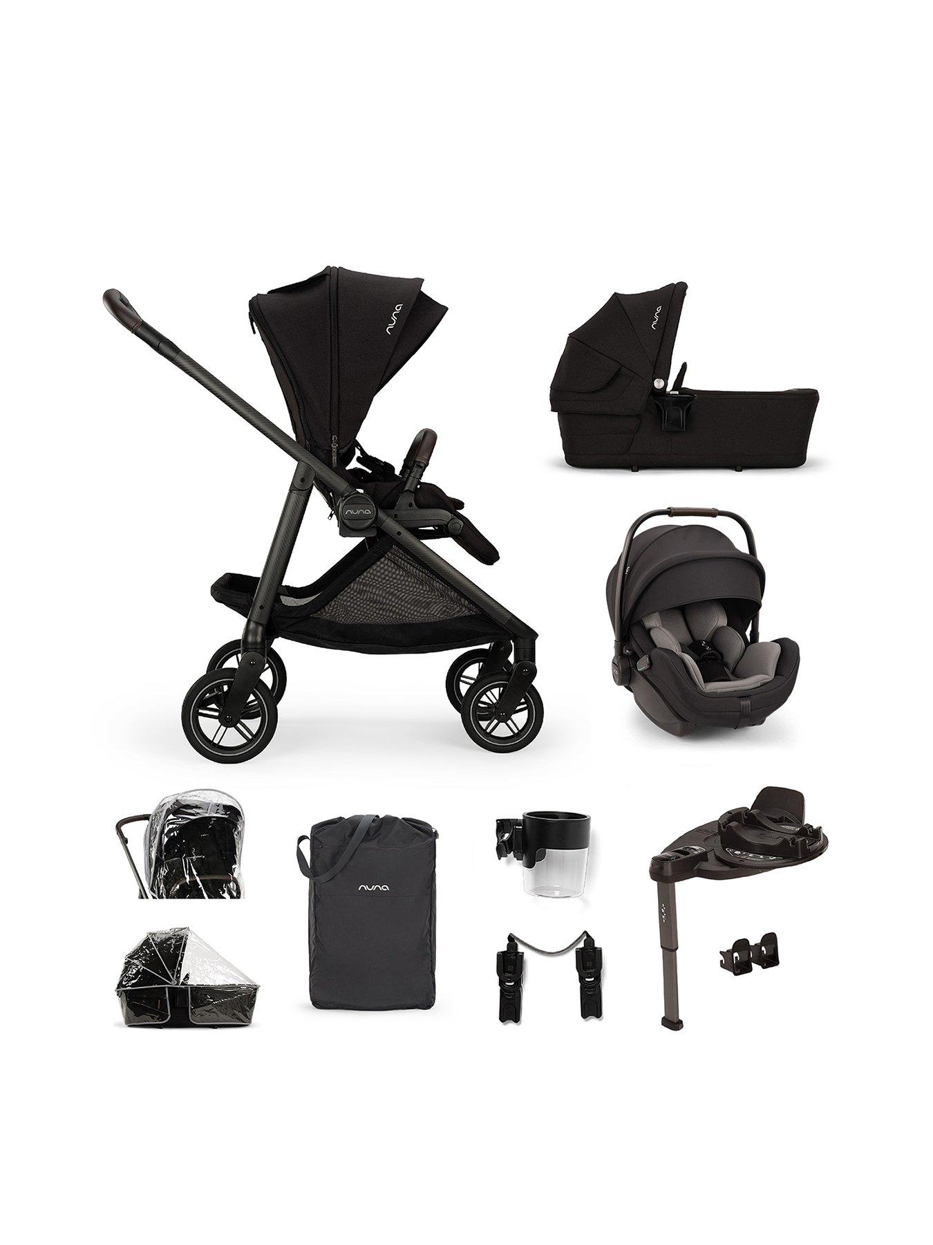 nuna-swiv-arra-flex-pushchair-bundle-caviar
