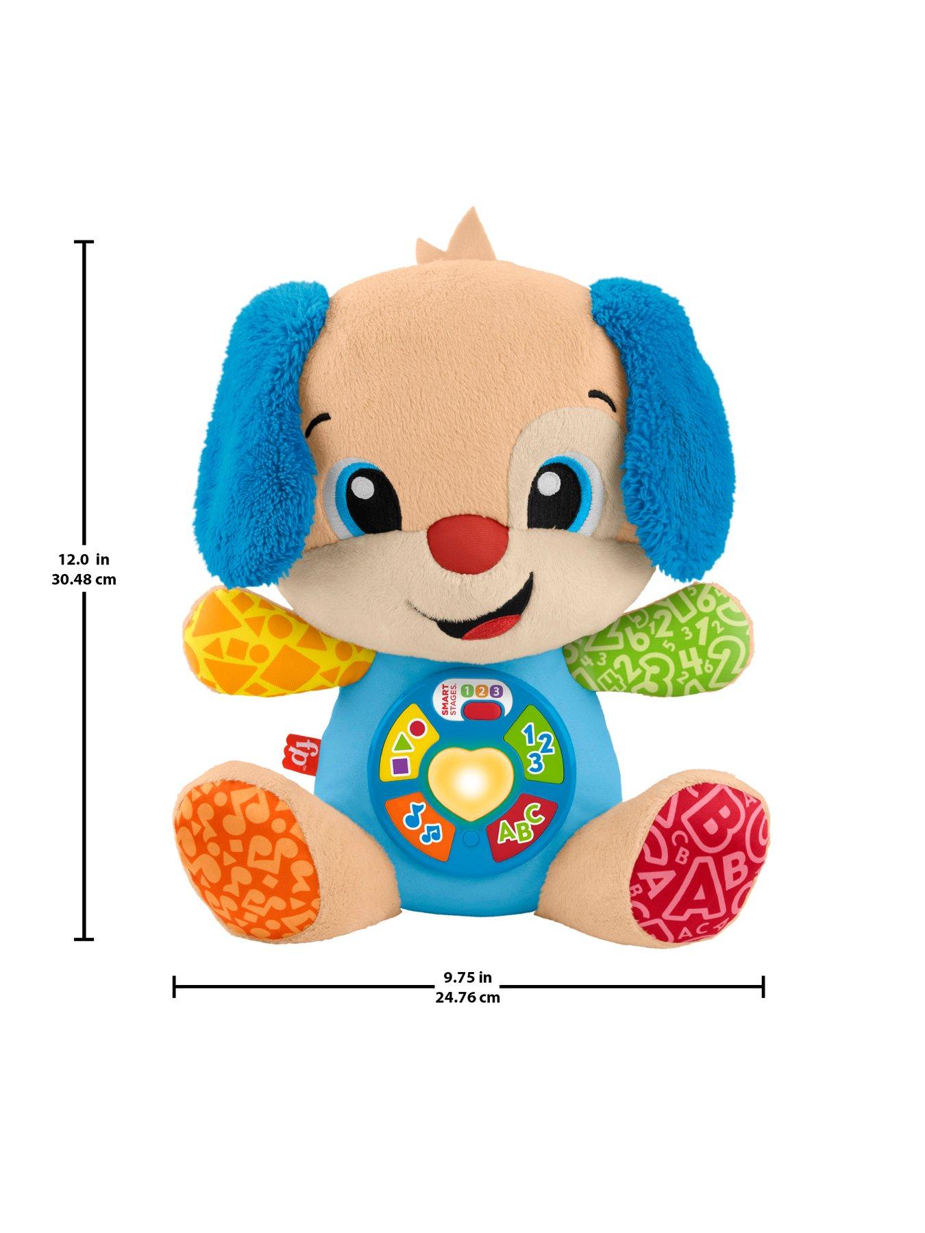 Image 6 of 7 of Fisher-Price Laugh &amp; Learn Smart Stages Puppy Plush Baby Musical Learning Toy, Multilanguage Version