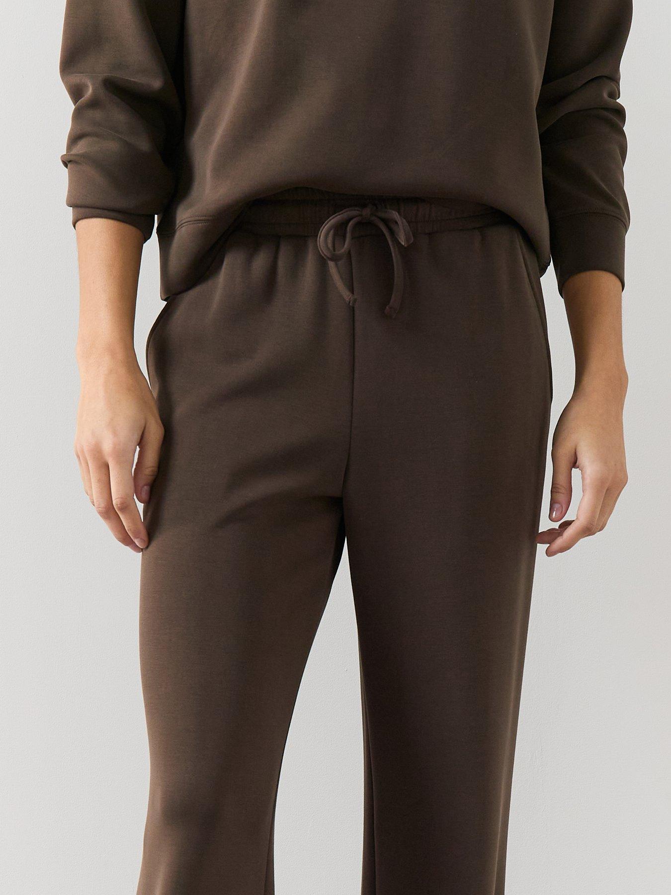 v-by-very-modal-mix-wide-leg-joggers-browndetail