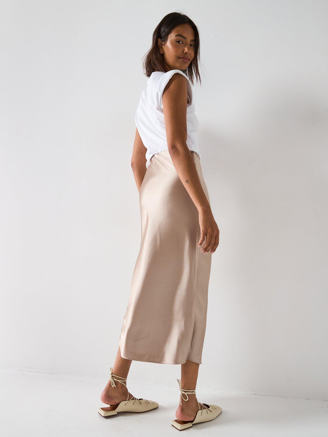 v-by-very-woven-satin-hem-dress-whitestillFront
