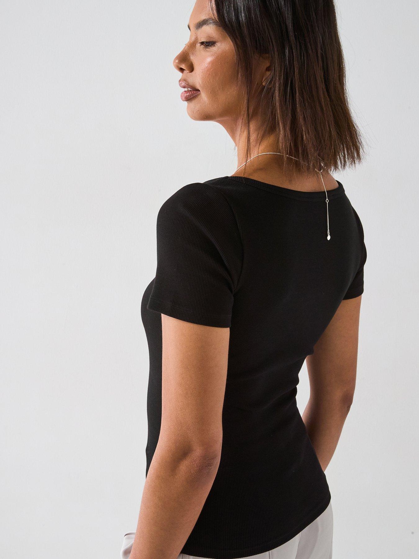 v-by-very-scoop-rib-tee-nbsp--blackstillFront