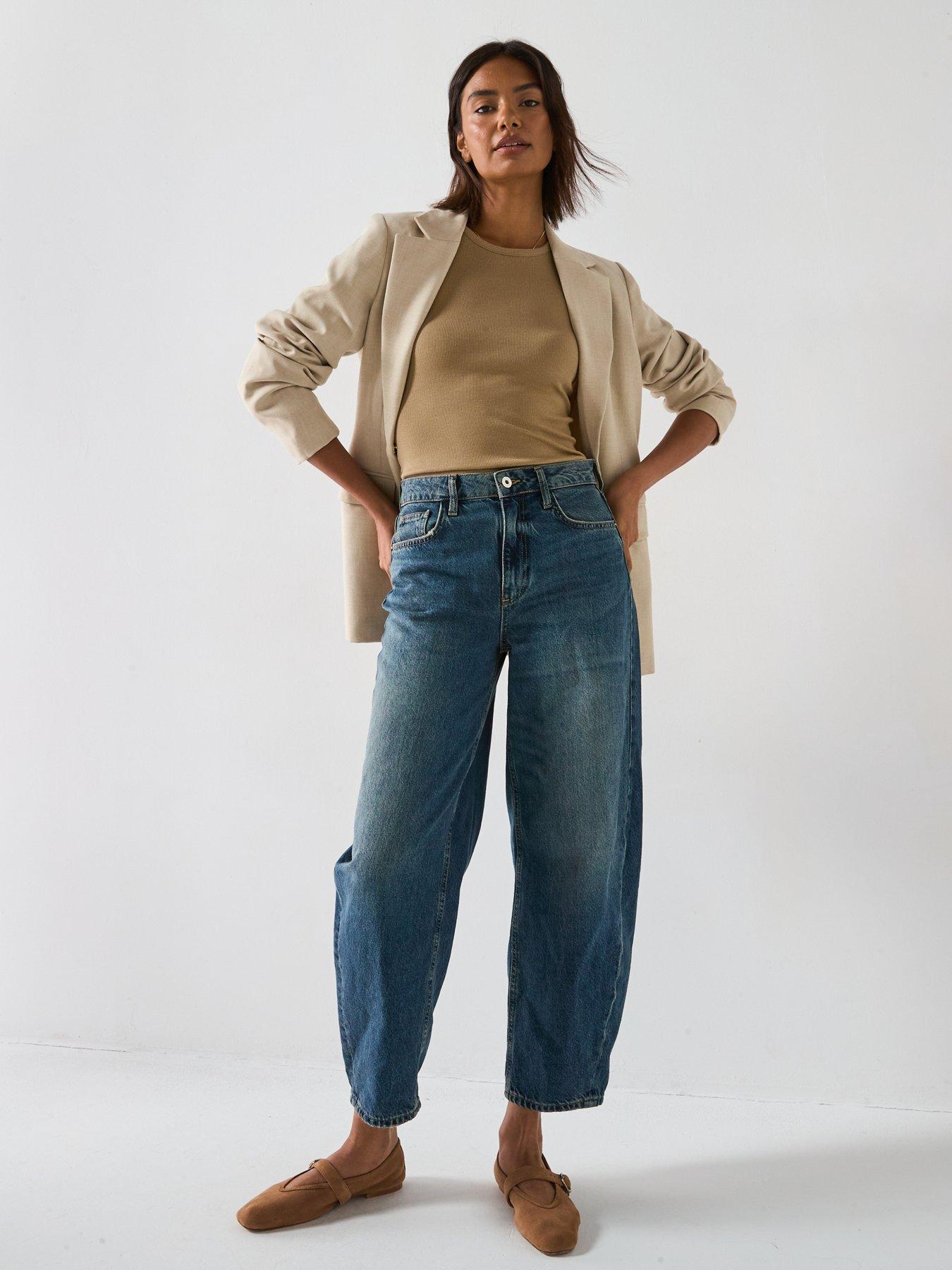 Image 3 of 6 of V by Very High Neck Rib Vest - Beige