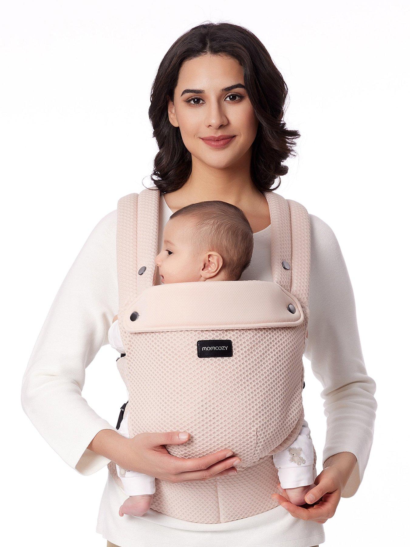 momcozy-baby-carrier-newborn-to-toddler-air-mesh-pink