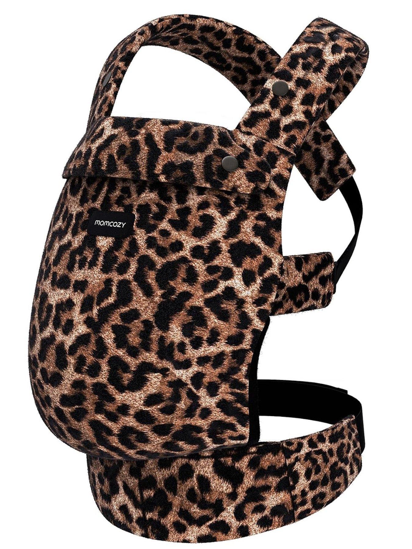 Image 1 of 3 of Momcozy Baby Carrier Newborn to Toddler-Cotton-Leopard