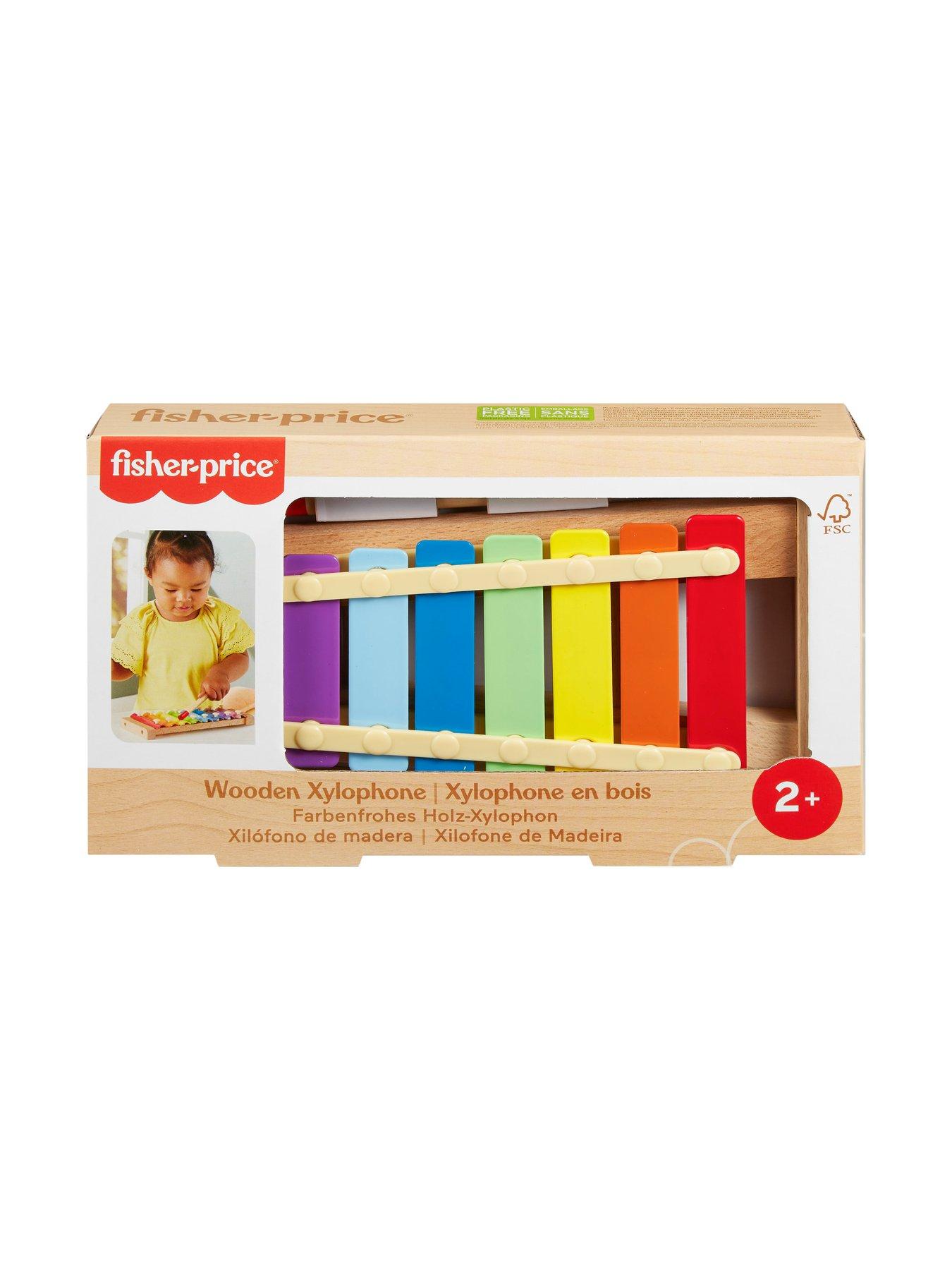 Image 7 of 7 of Fisher-Price Wooden Xylophone, Musical Instrument Toy for Toddlers