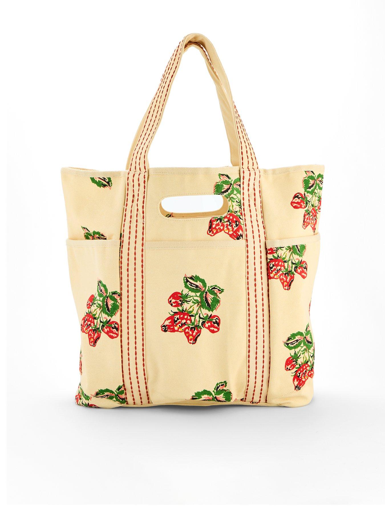 Image 1 of 4 of FREE PEOPLE Printed Caravan Tote Bag - Cream
