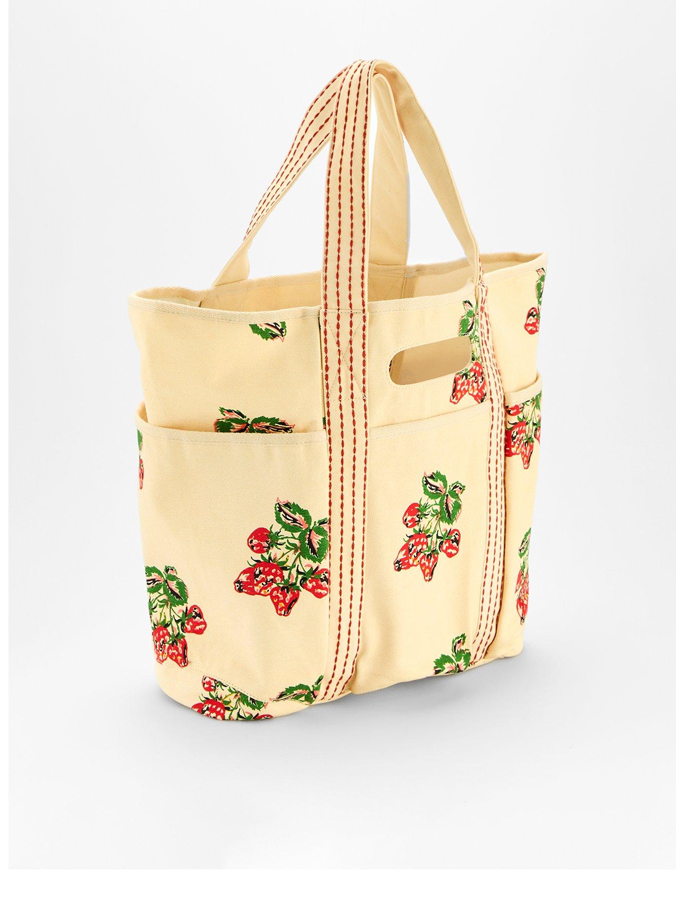 Image 2 of 4 of FREE PEOPLE Printed Caravan Tote Bag - Cream