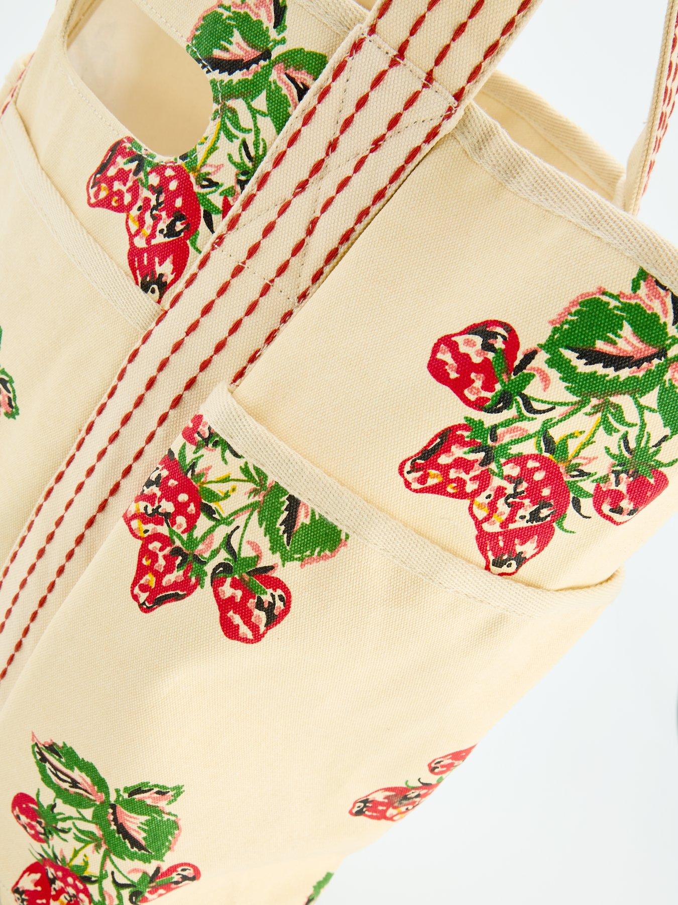 Image 3 of 4 of FREE PEOPLE Printed Caravan Tote Bag - Cream