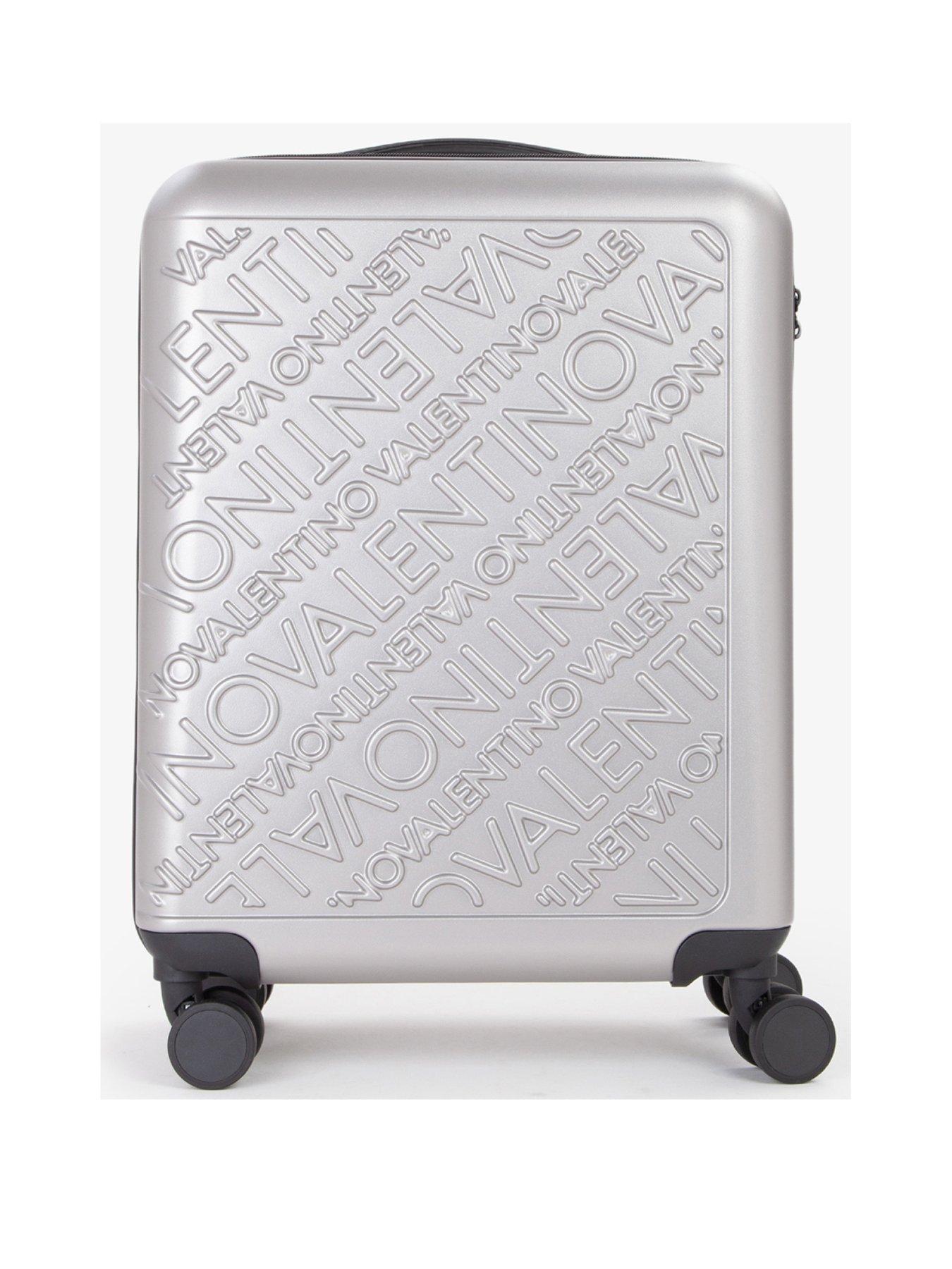 Valentino Mars Small-Size Suitcase - Silver