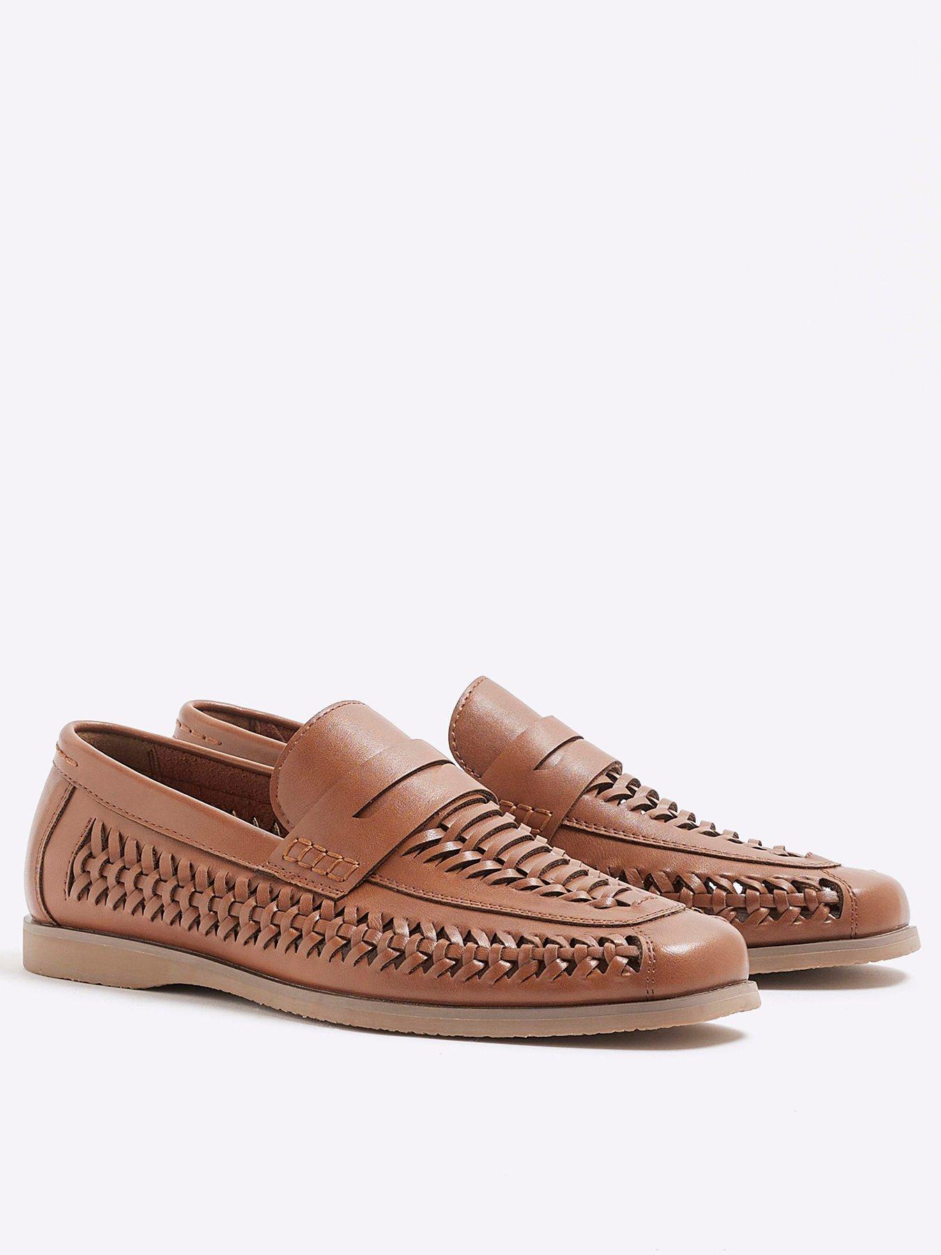 river-island-river-island-woven-leather-loafer-shoes