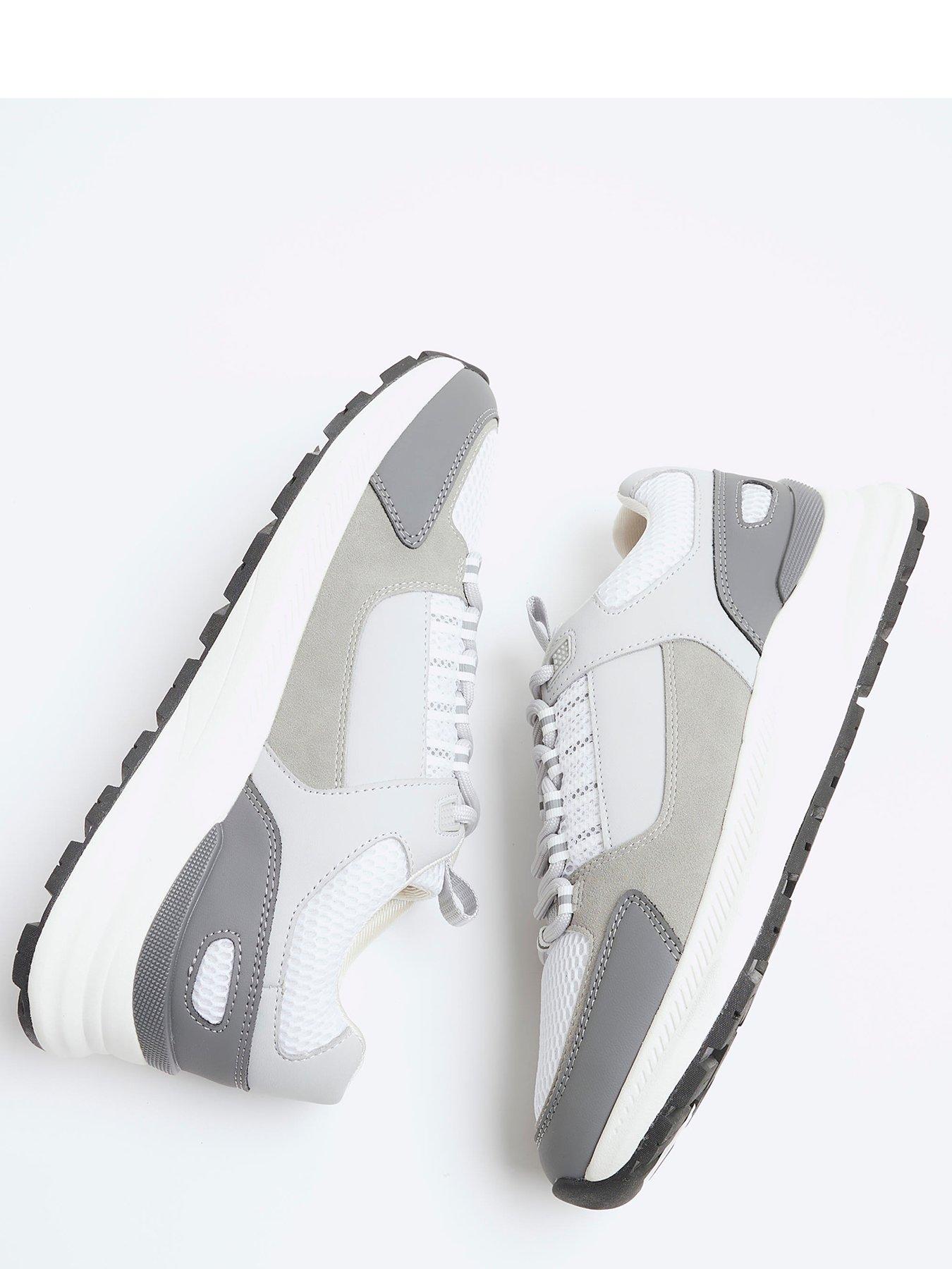 Image 5 of 6 of River Island Lace Up Runners - Grey