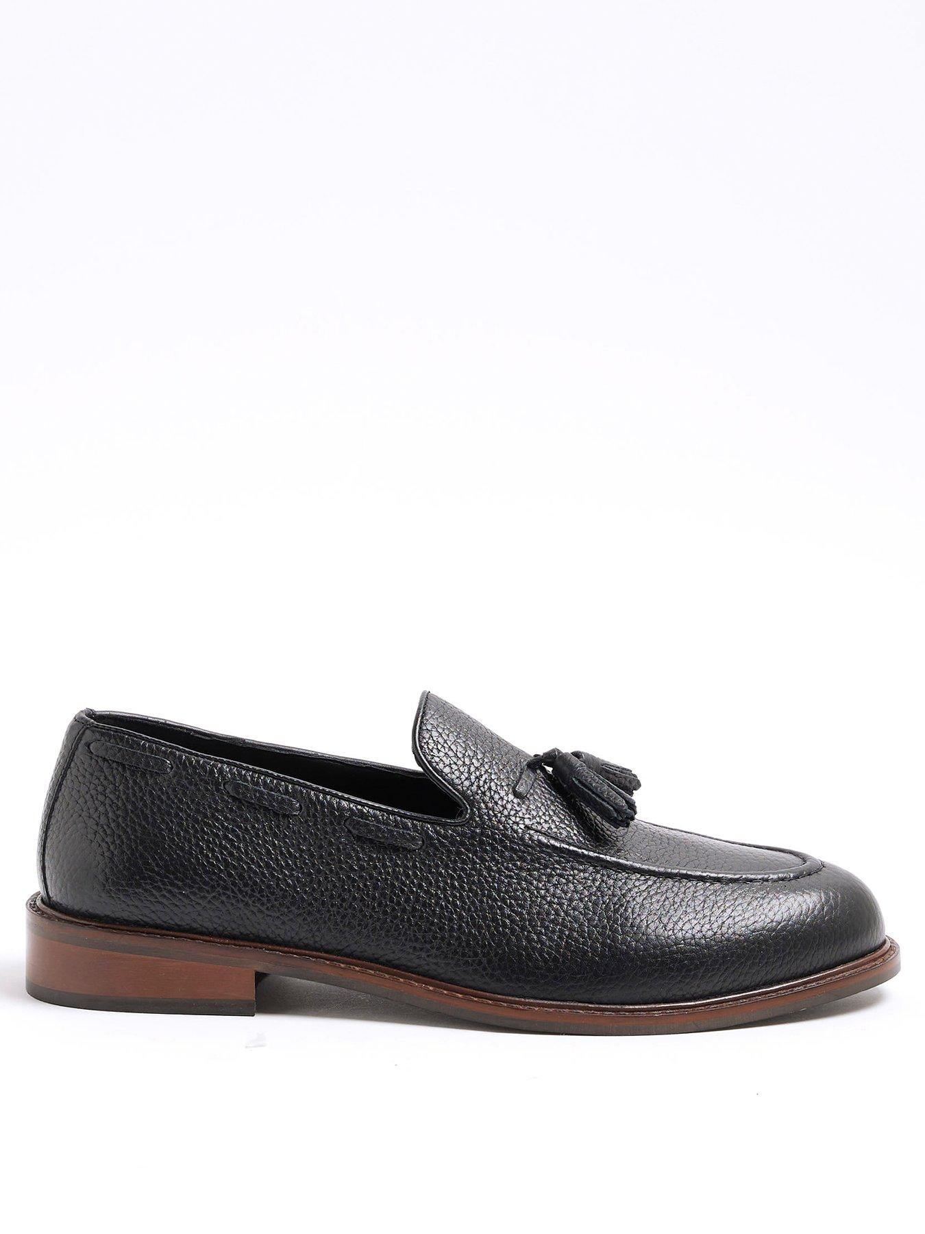 river-island-sardinia-suede-tassel-casual-slip-on-shoes-black