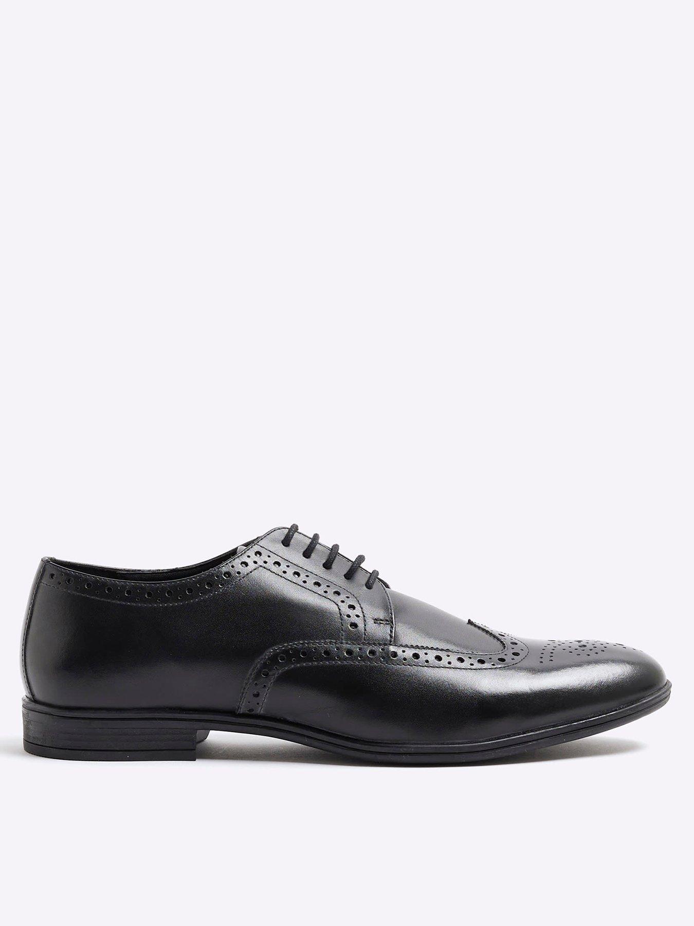 undefined River Island Formal Lace Up Brogue Shoes