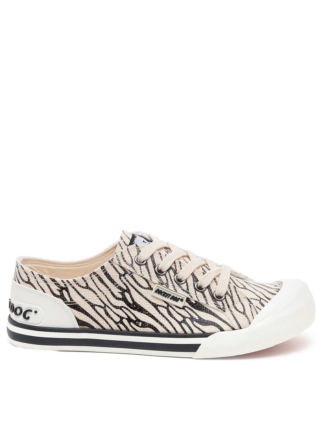 Image 1 of 7 of Rocket Dog Jazzin Wales Plimsoll - Black