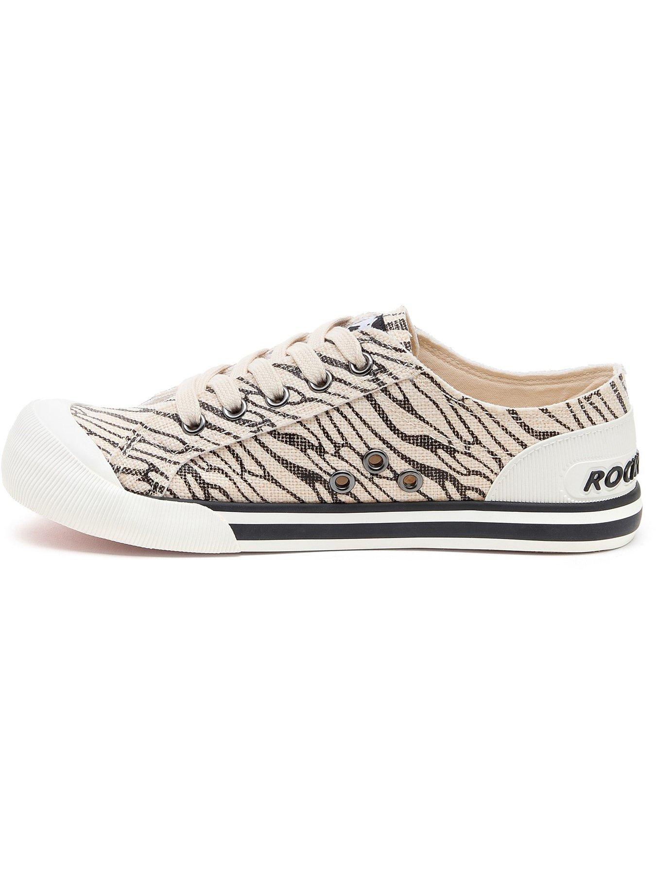 Image 6 of 7 of Rocket Dog Jazzin Wales Plimsoll - Black