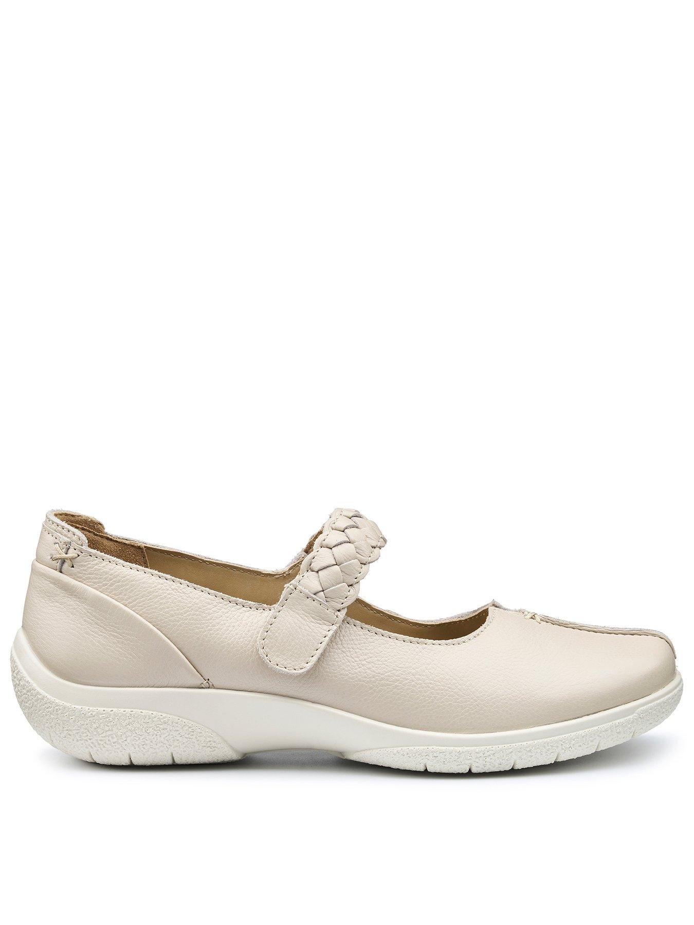 Hotter Shake Ii Wide Fit Shoe - Cream