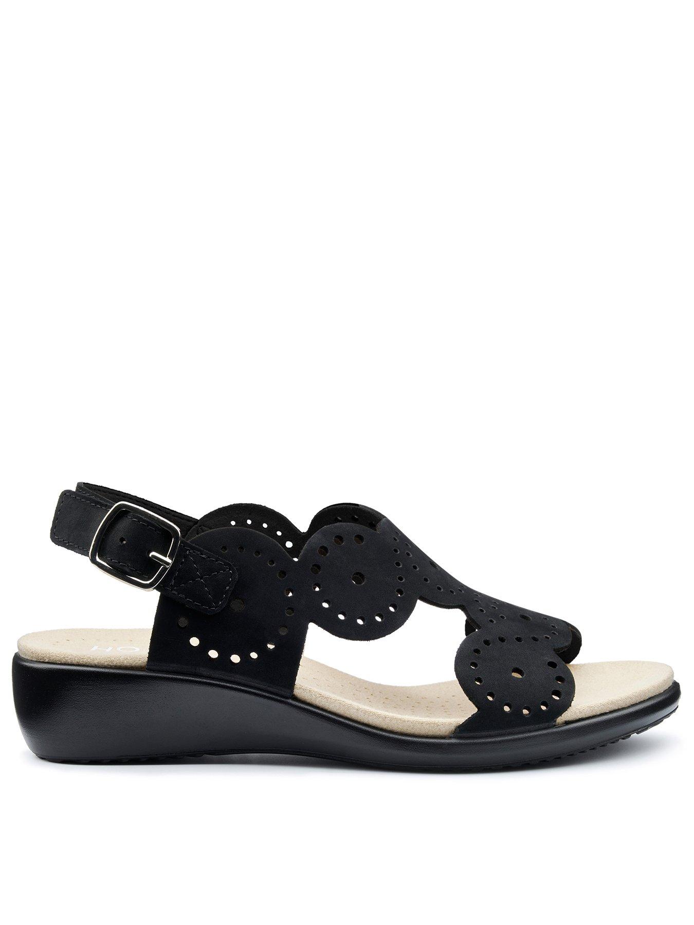 hotter-diana-t-bar-leather-sandal-blackfront