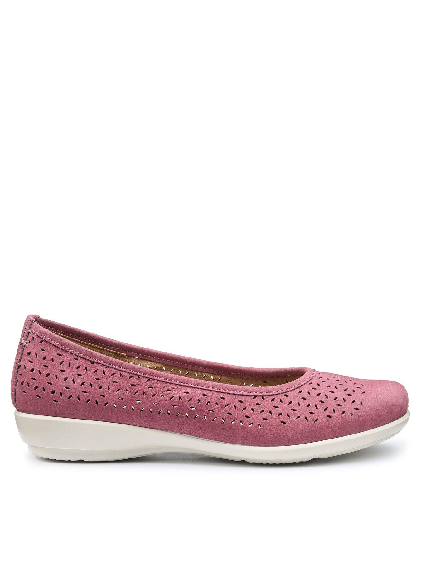 Hotter Livvy Ii Wide Fit Shoe - Pink