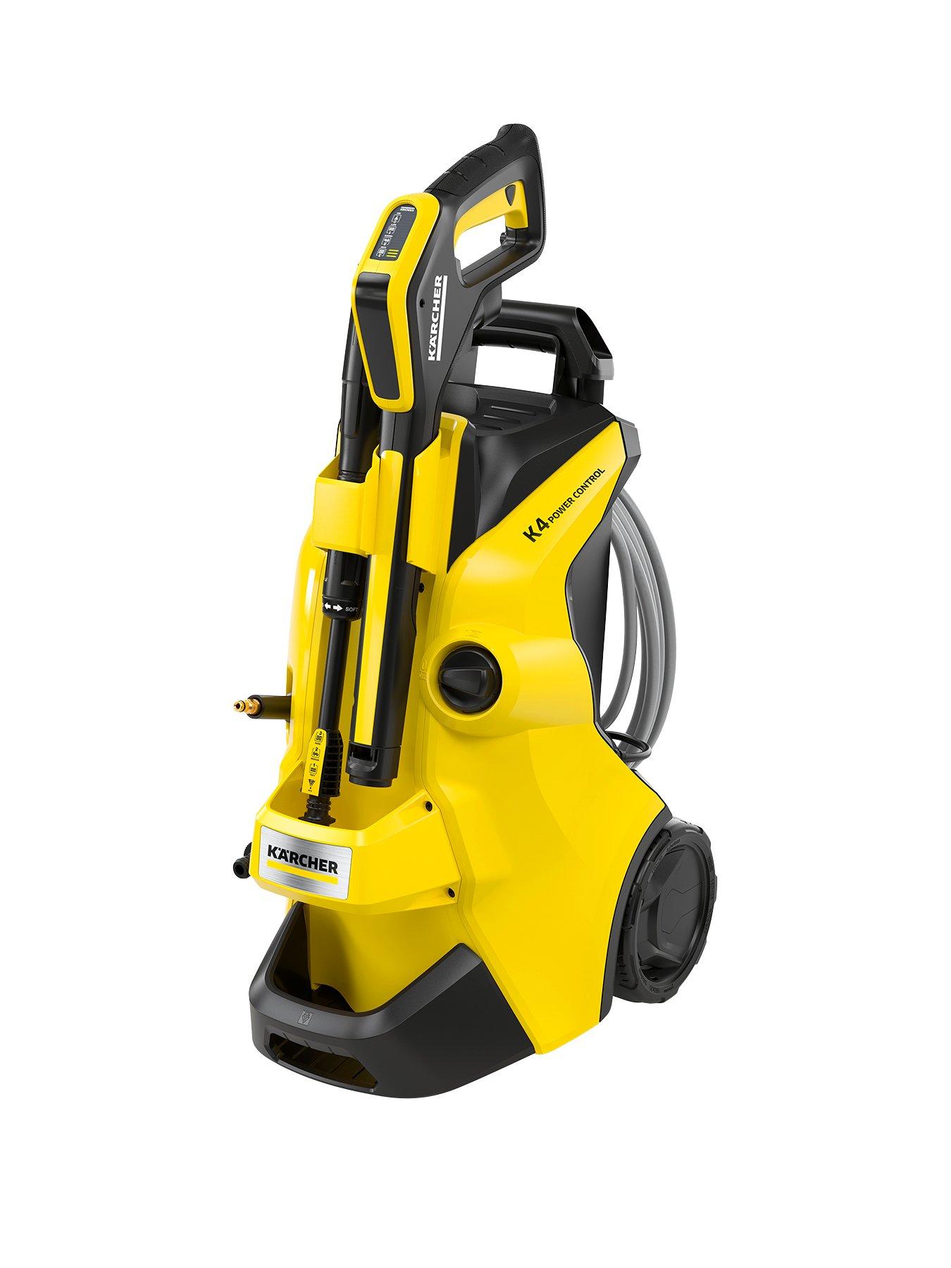 Karcher K 4 Power Control Flex Pressure Washer in Black/Yellow