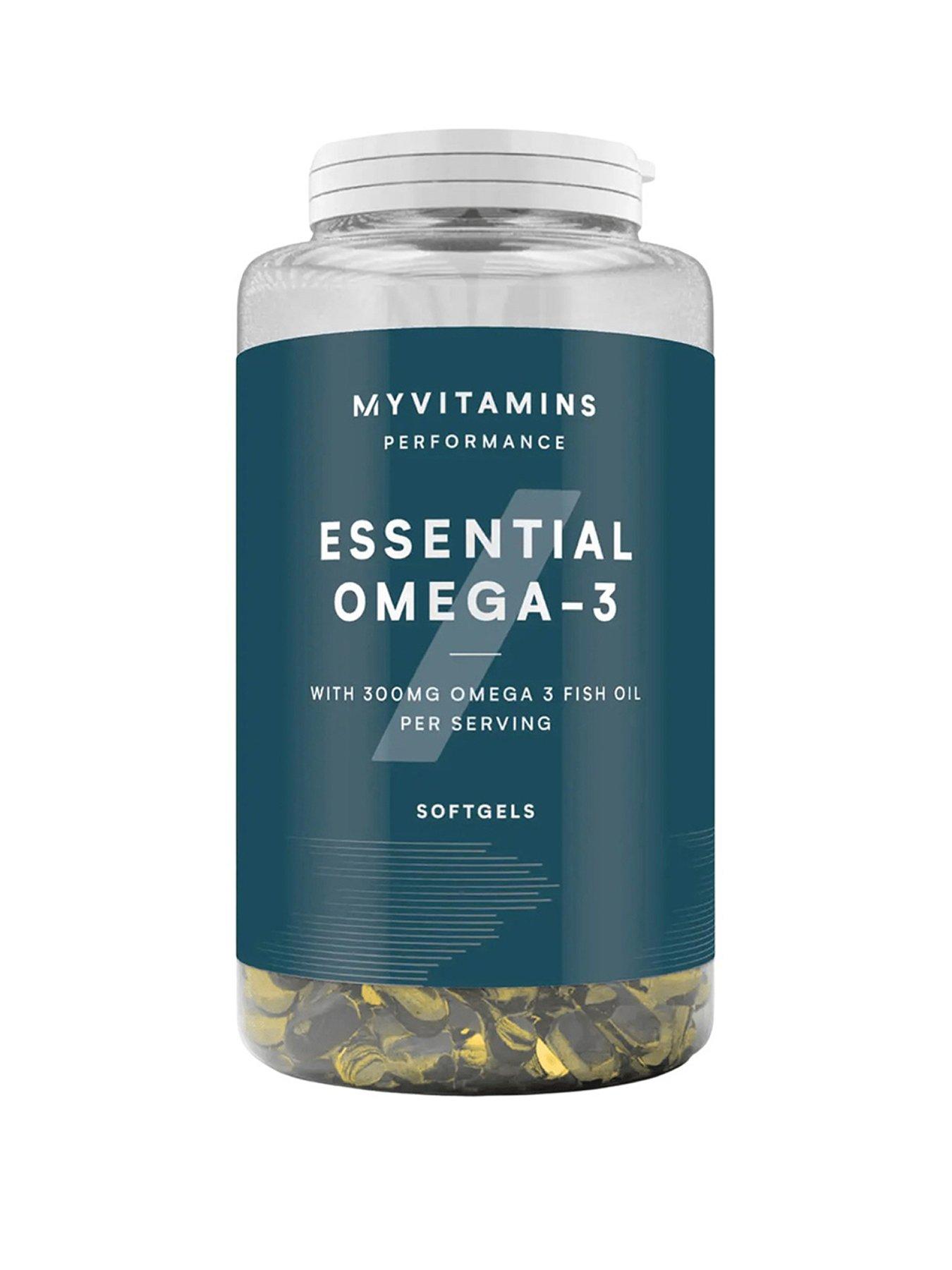 MyVitamins MyVitamins Essential Omega 3 - 1000 mg 18% EPA / 12% DHA - 250 Capsules - 83 Serve