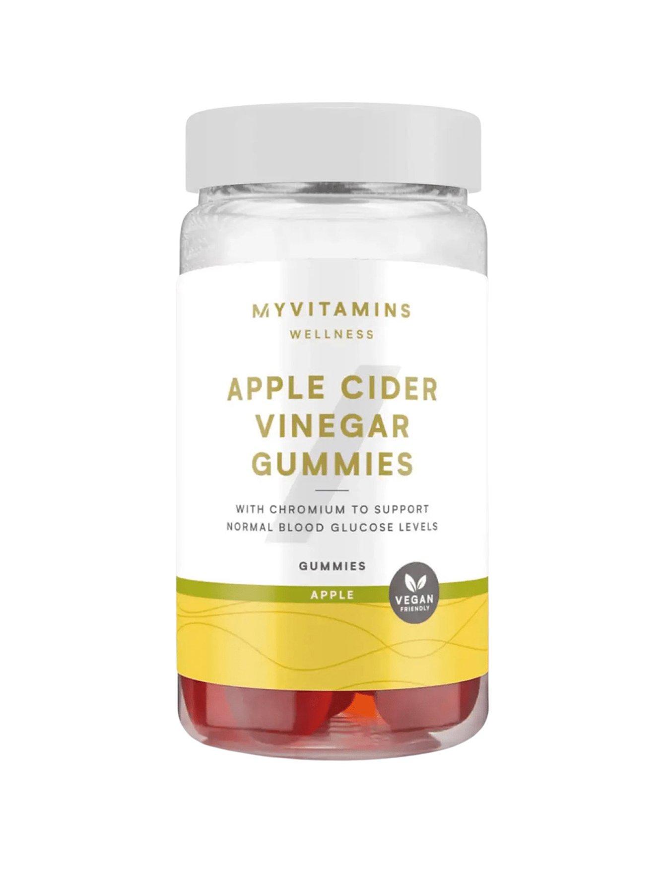 MyVitamins Myvitamins Apple Cider Vinegar Gummies, Apple, 60 Gummies