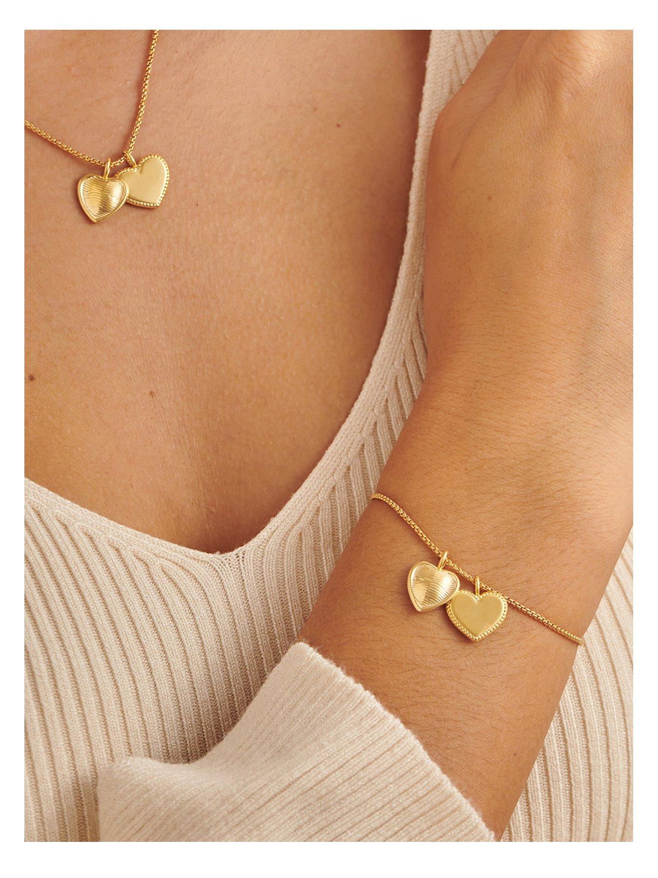 katie-loxton-mothers-day-waterproof-gold-charm-bracelet