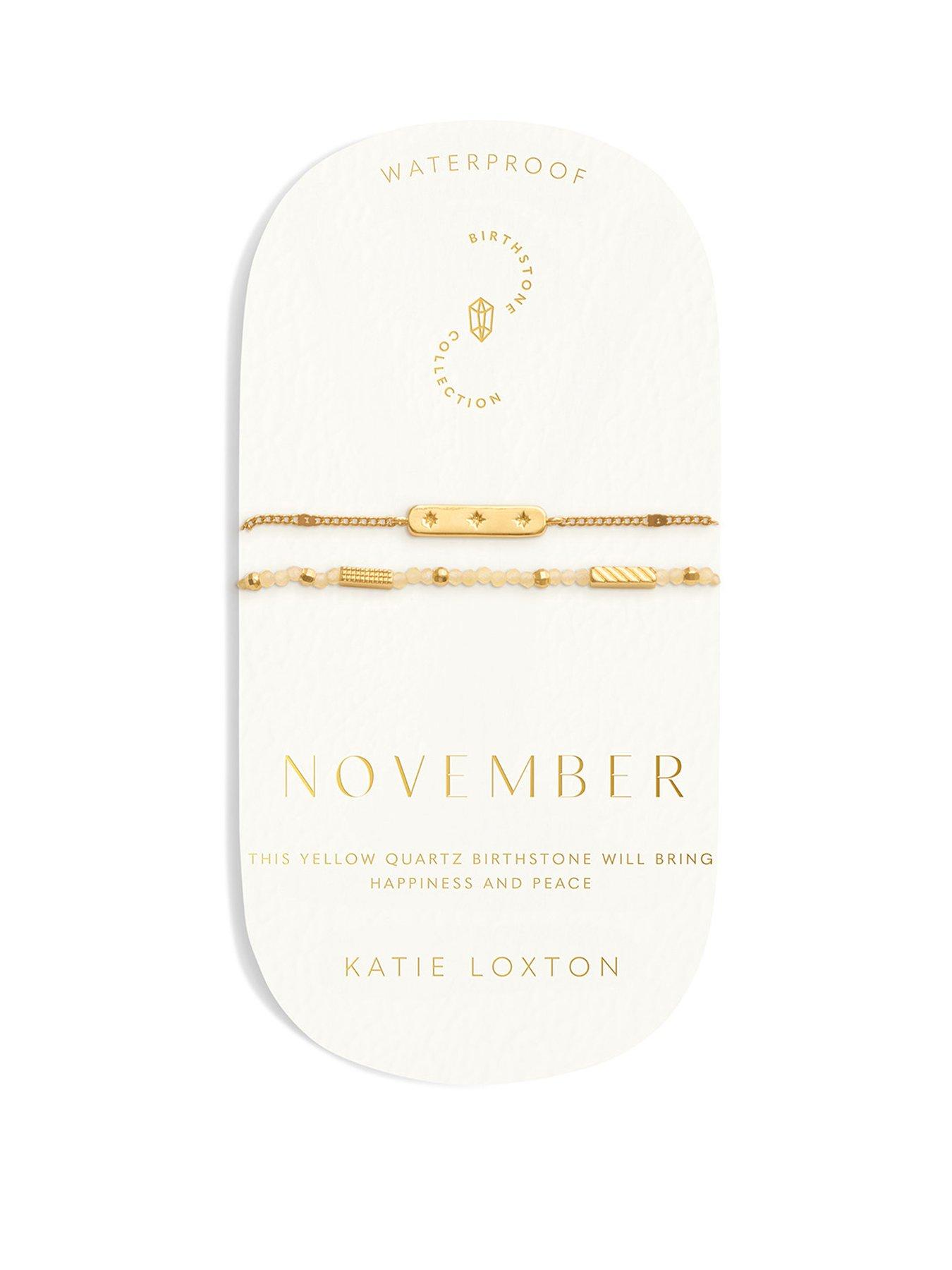 katie-loxton-birthstone-waterproof-gold-bracelet