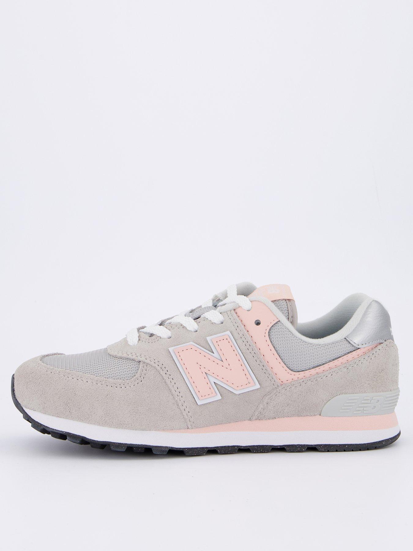 new-balance-junior-574-lace-up-trainers--grey