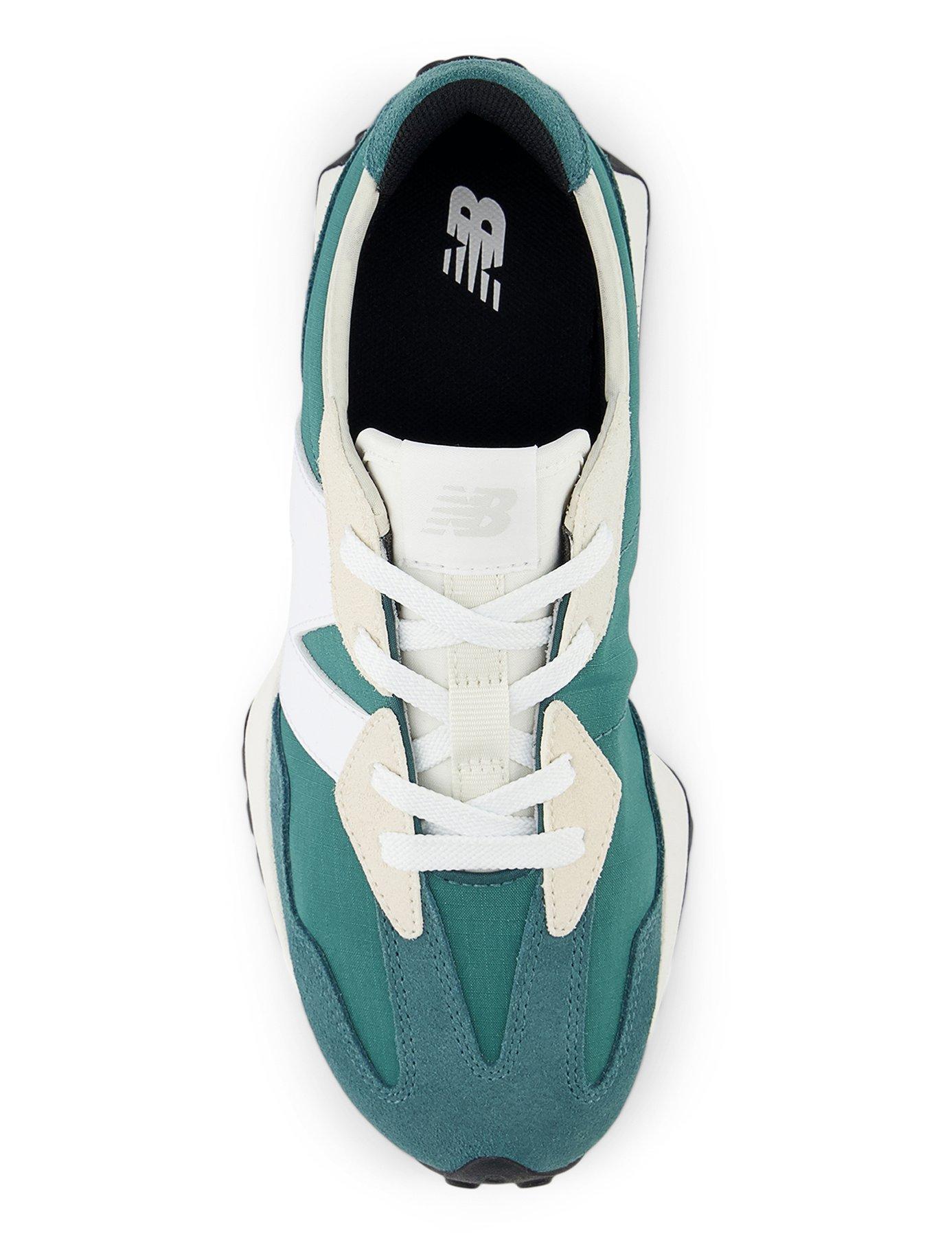 Image 3 of 6 of New Balance Junior 327 Lace Up Trainers -Green - New Spruce