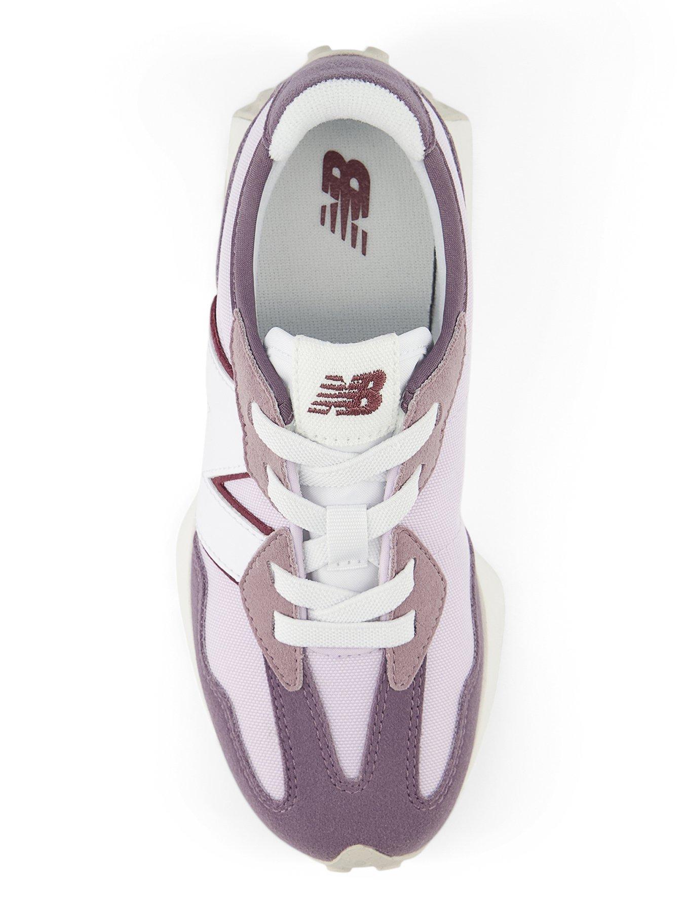 Image 3 of 5 of New Balance Kids 327 Elasticated Lace Trainers -Grey - Taro