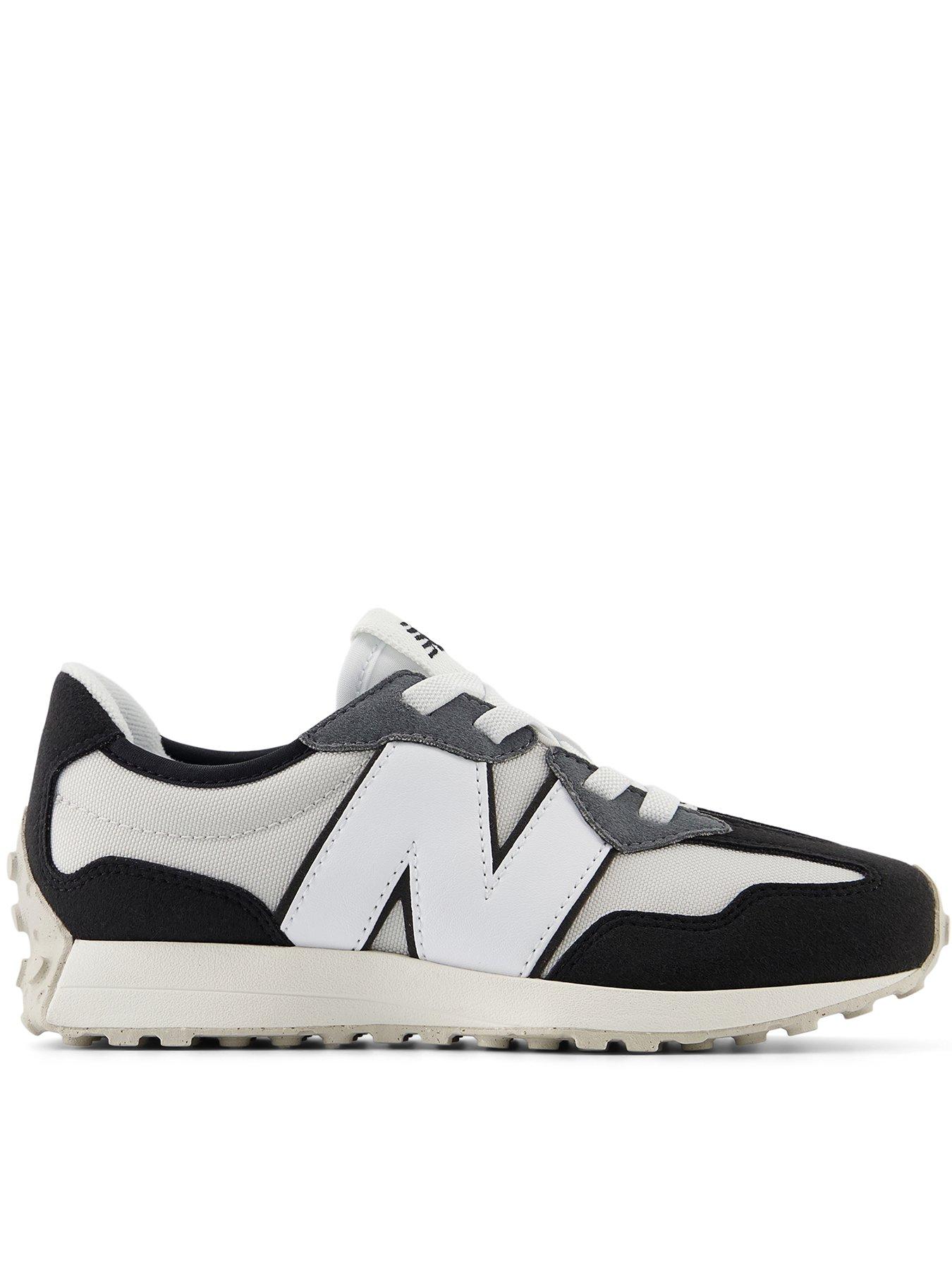 Image 1 of 5 of New Balance Kids 327 Elasticated Lace Trainers - Grey