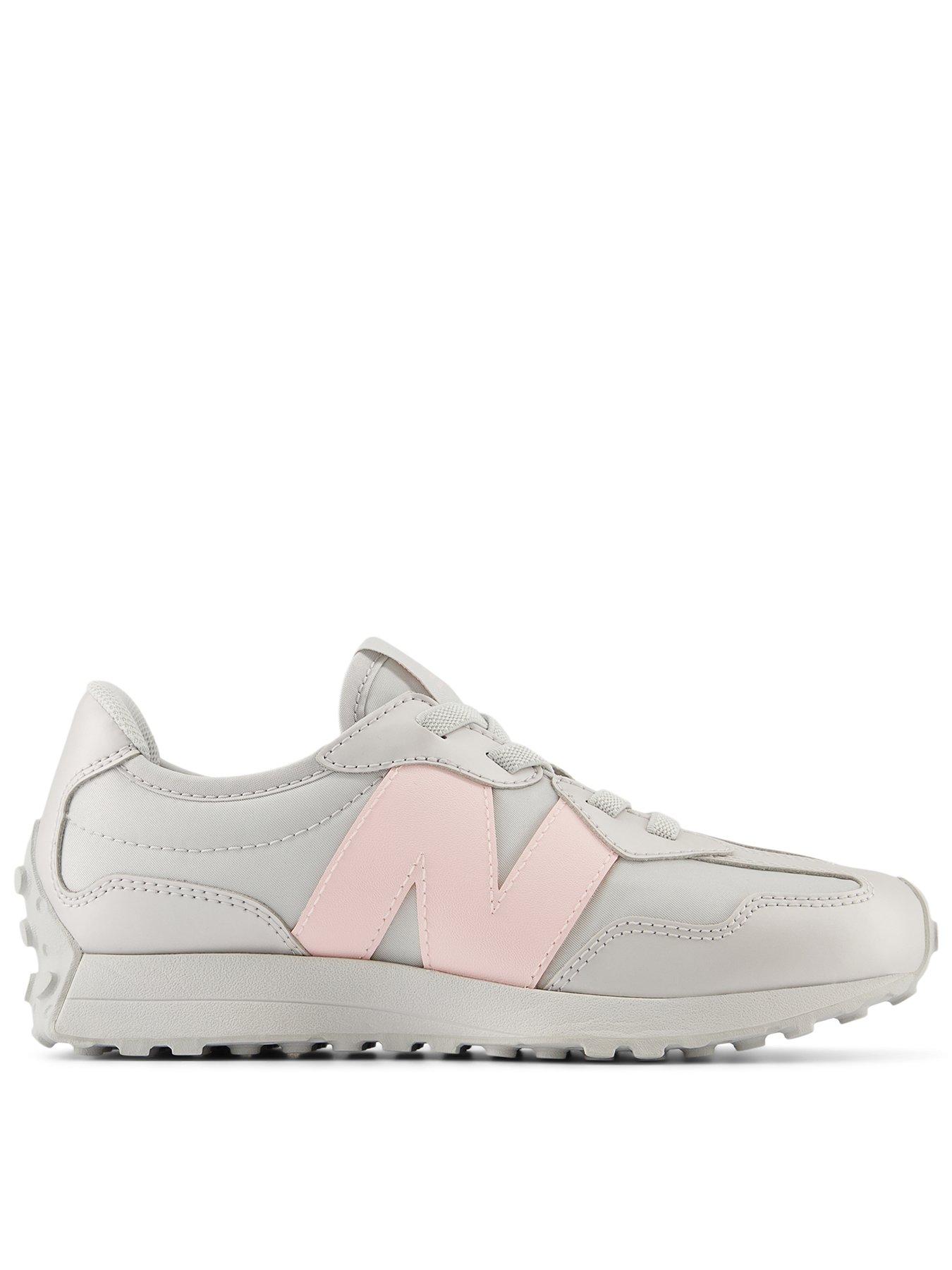 Image 1 of 6 of New Balance Kids 327 Lace Up Trainers - Grey