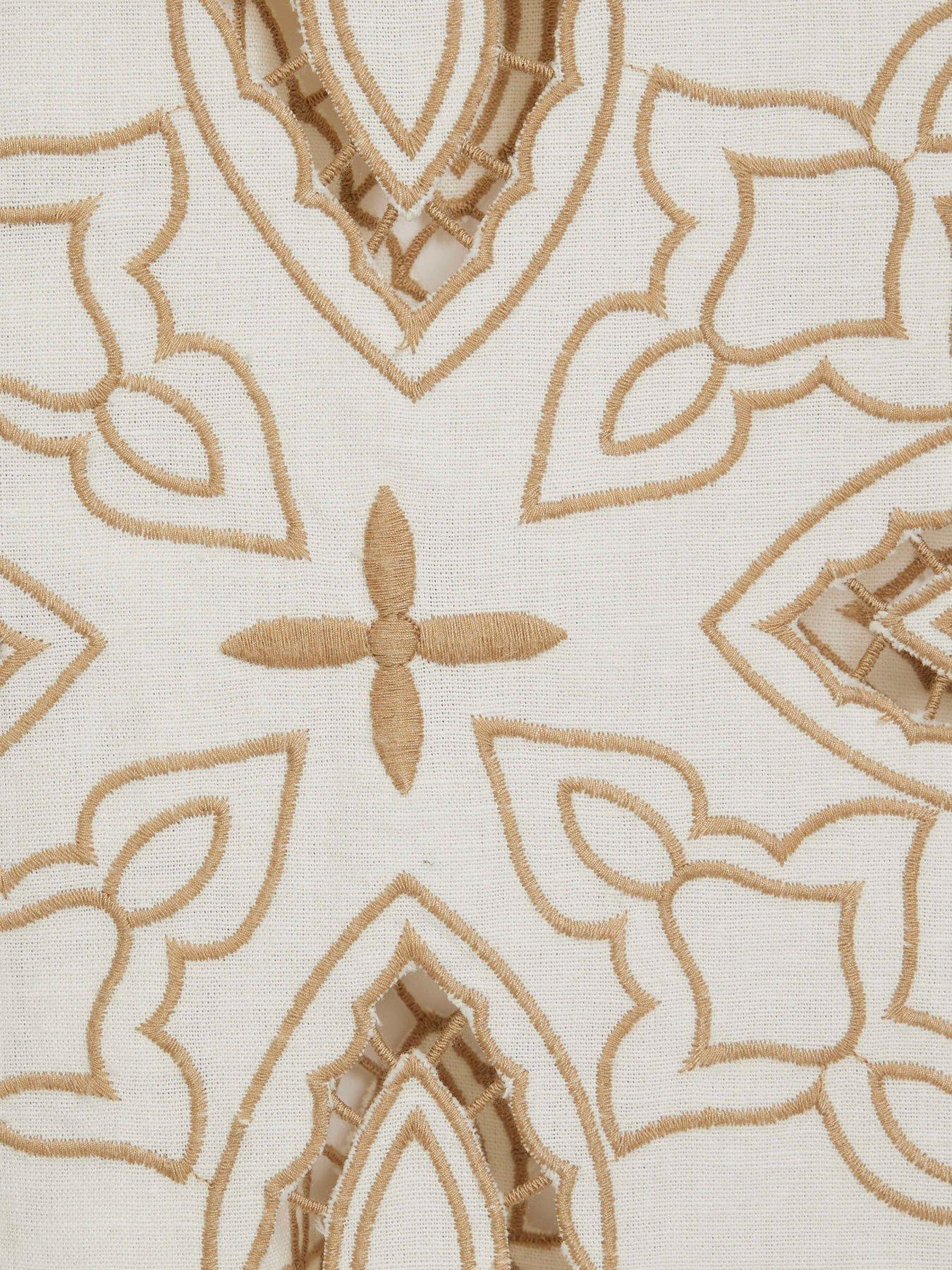 Image 5 of 6 of River Island Cutwork Trouser - Cream